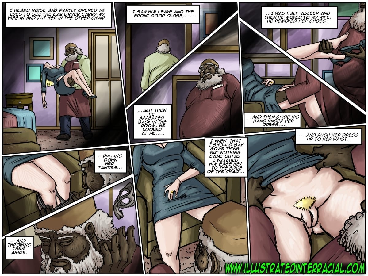 Pakistani Taxi Man [IllustratedInterracial] Chapter 1 - Page 4
