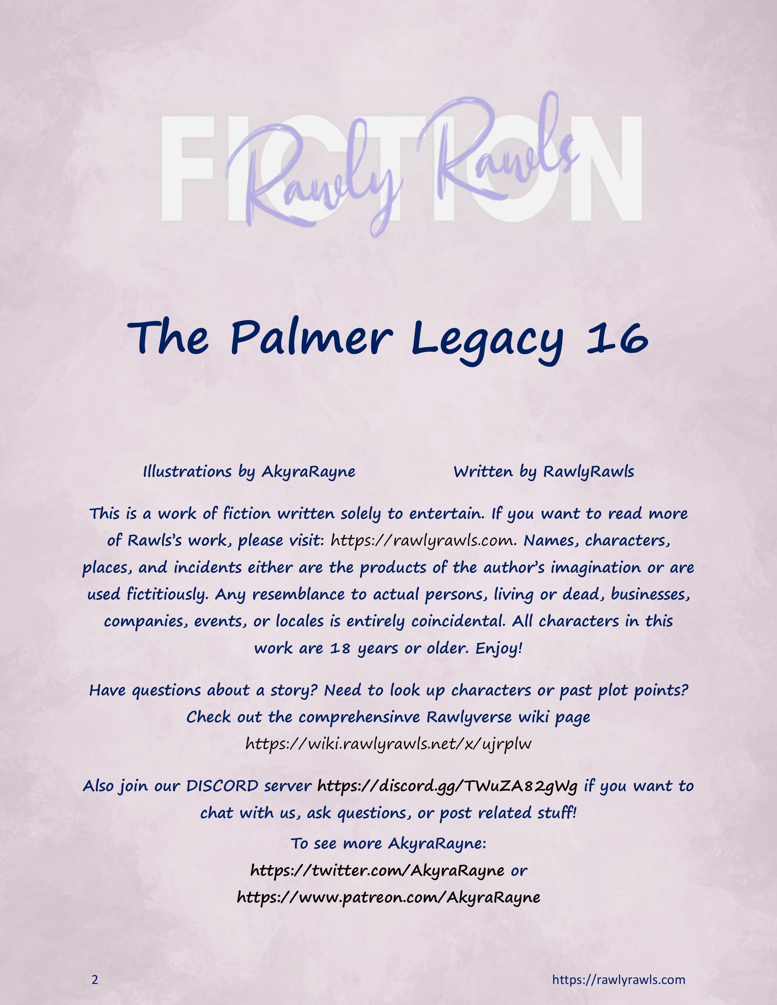 The Palmer Legacy [AkyraRayne, RawlyRawls] Chapter 16 - Page 2