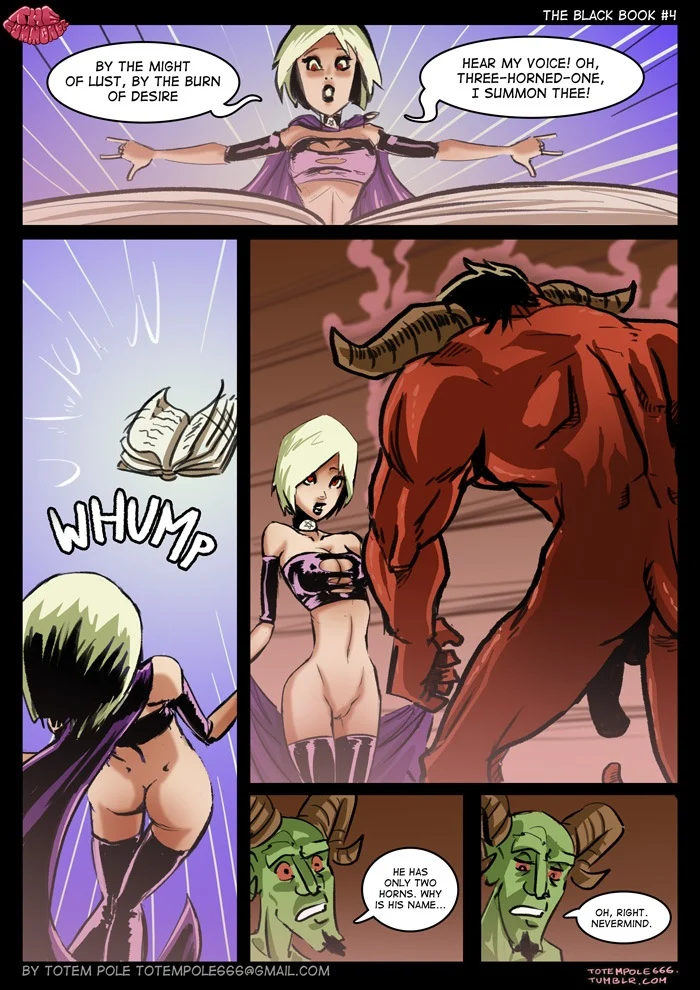 The Cummoner [Totempole] Chapter 1.5 - Side Story #1 The Black Book - Page 5