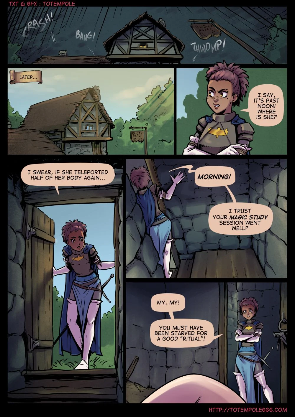 The Cummoner [Totempole] Chapter 18 - Lab Brats - Page 43