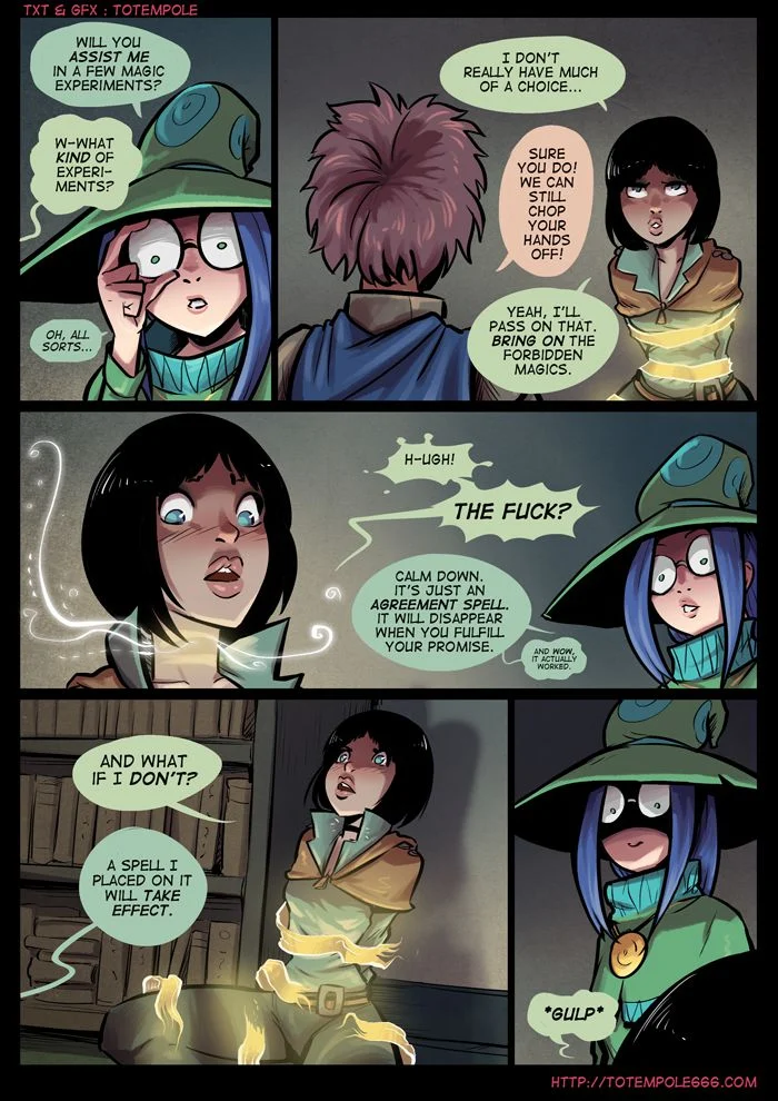 The Cummoner [Totempole] Chapter 18 - Lab Brats - Page 8