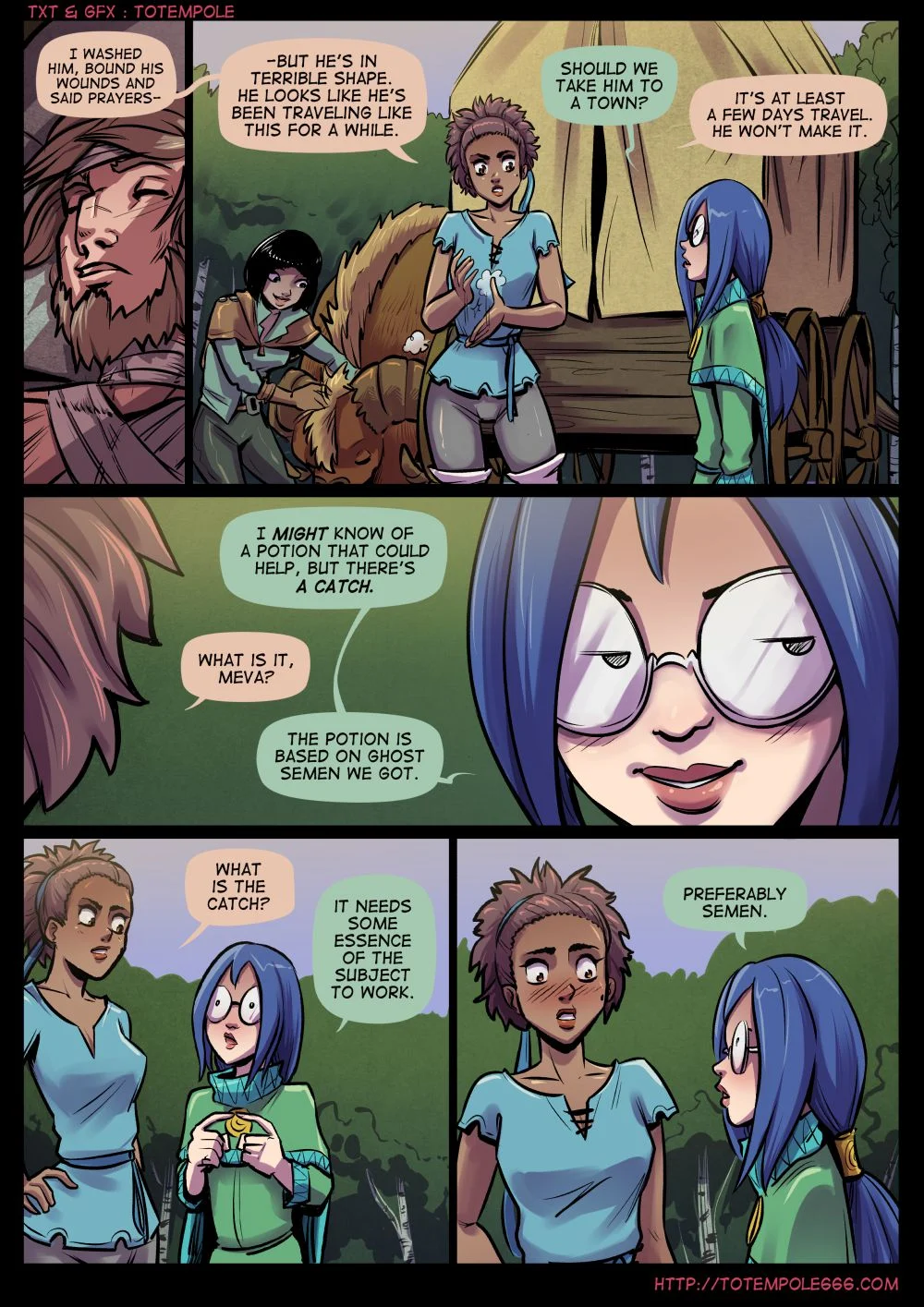 The Cummoner [Totempole] Chapter 21 - Sleeping Beauty - Page 4