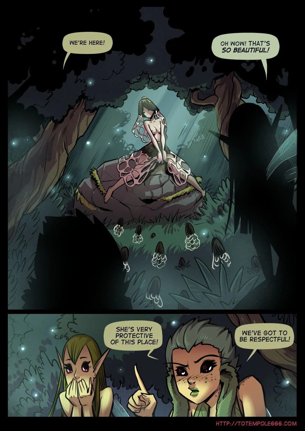 The Cummoner [Totempole] Chapter 23 - Rocktrolled Fungirls - Page 6