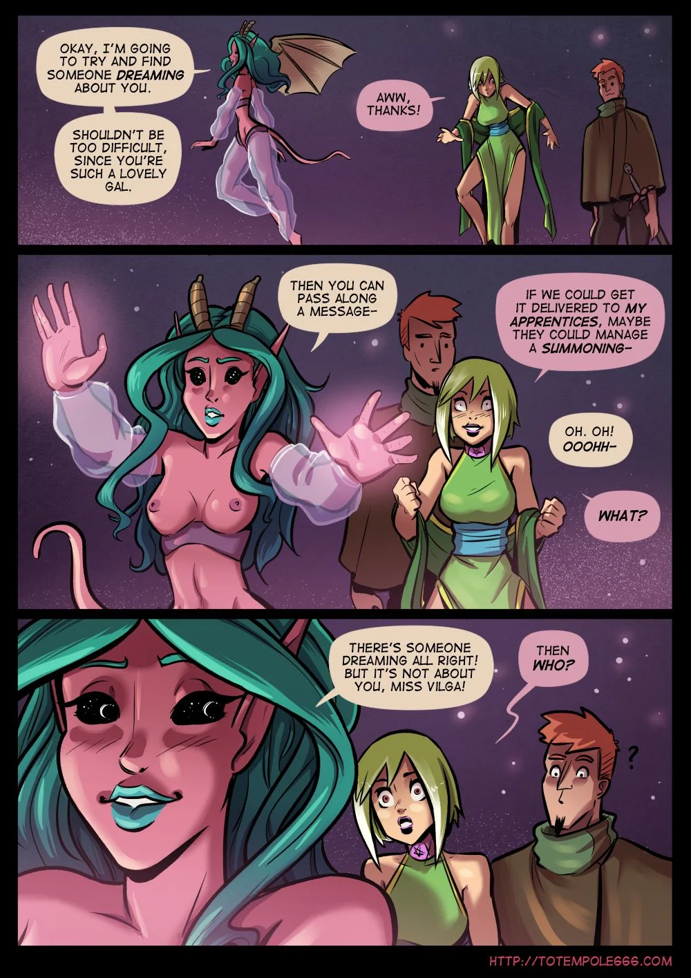 The Cummoner [Totempole] Chapter 25 - A Little Dream of Me - Page 9
