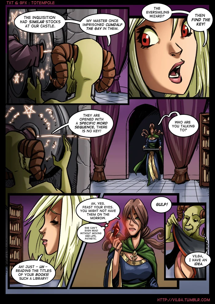 The Cummoner [Totempole] Chapter 3 - Bondage - Page 10