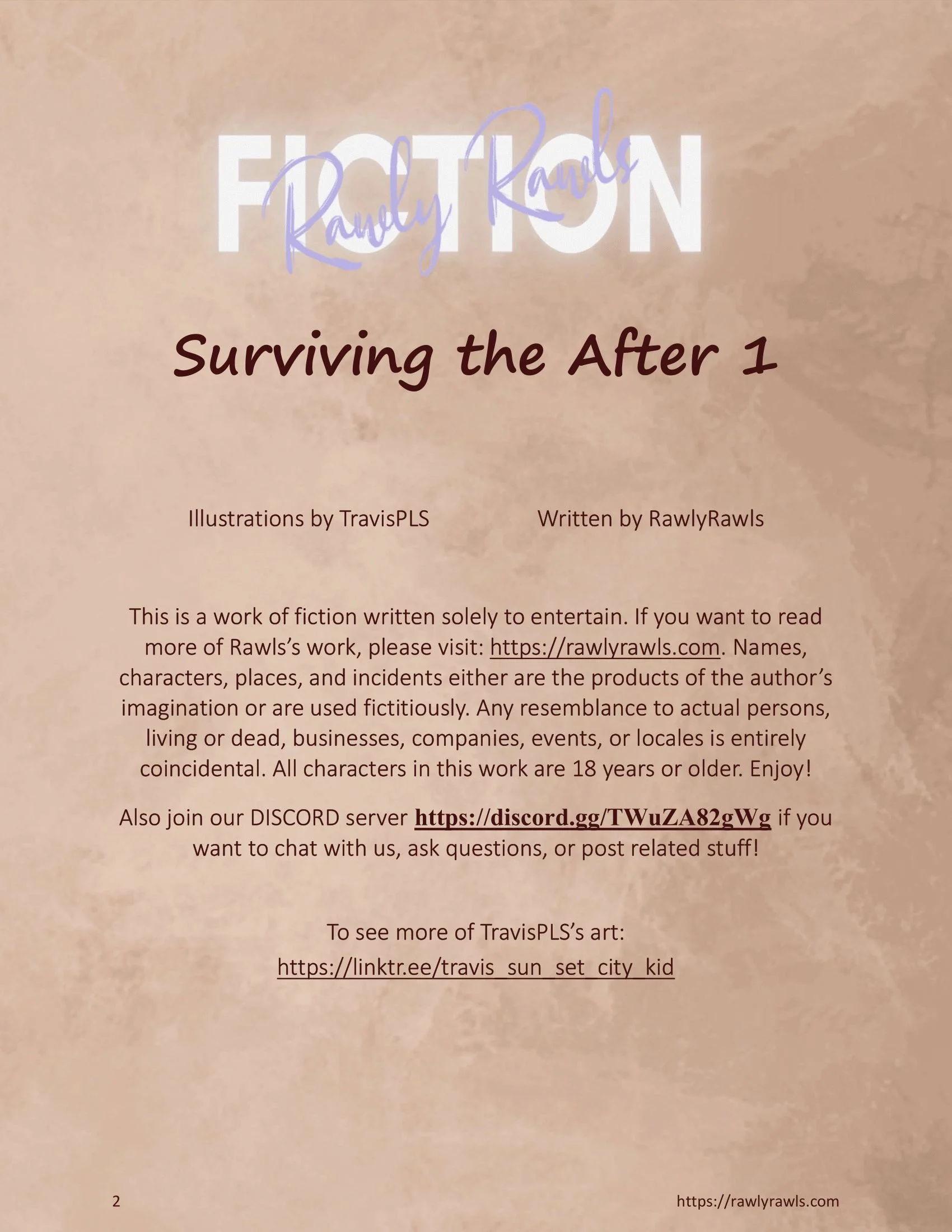 Surviving the After [TravisPLS , RawlyRawls] Chapter 1 - Page 2