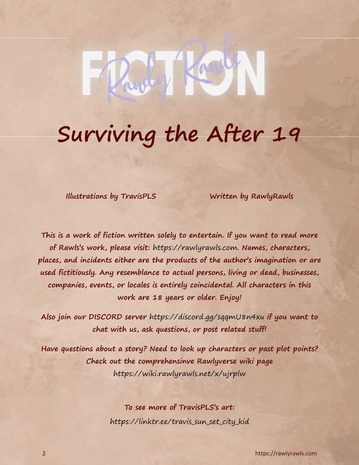 Surviving the After [TravisPLS , RawlyRawls] Chapter 19 - Page 2