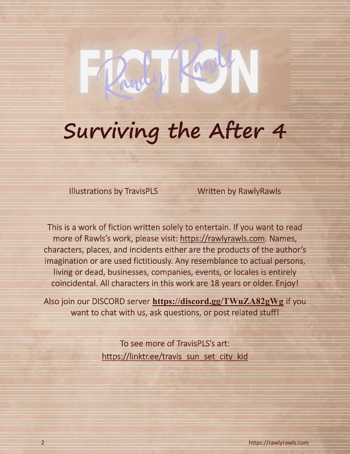 Surviving the After [TravisPLS , RawlyRawls] Chapter 4 - Page 2