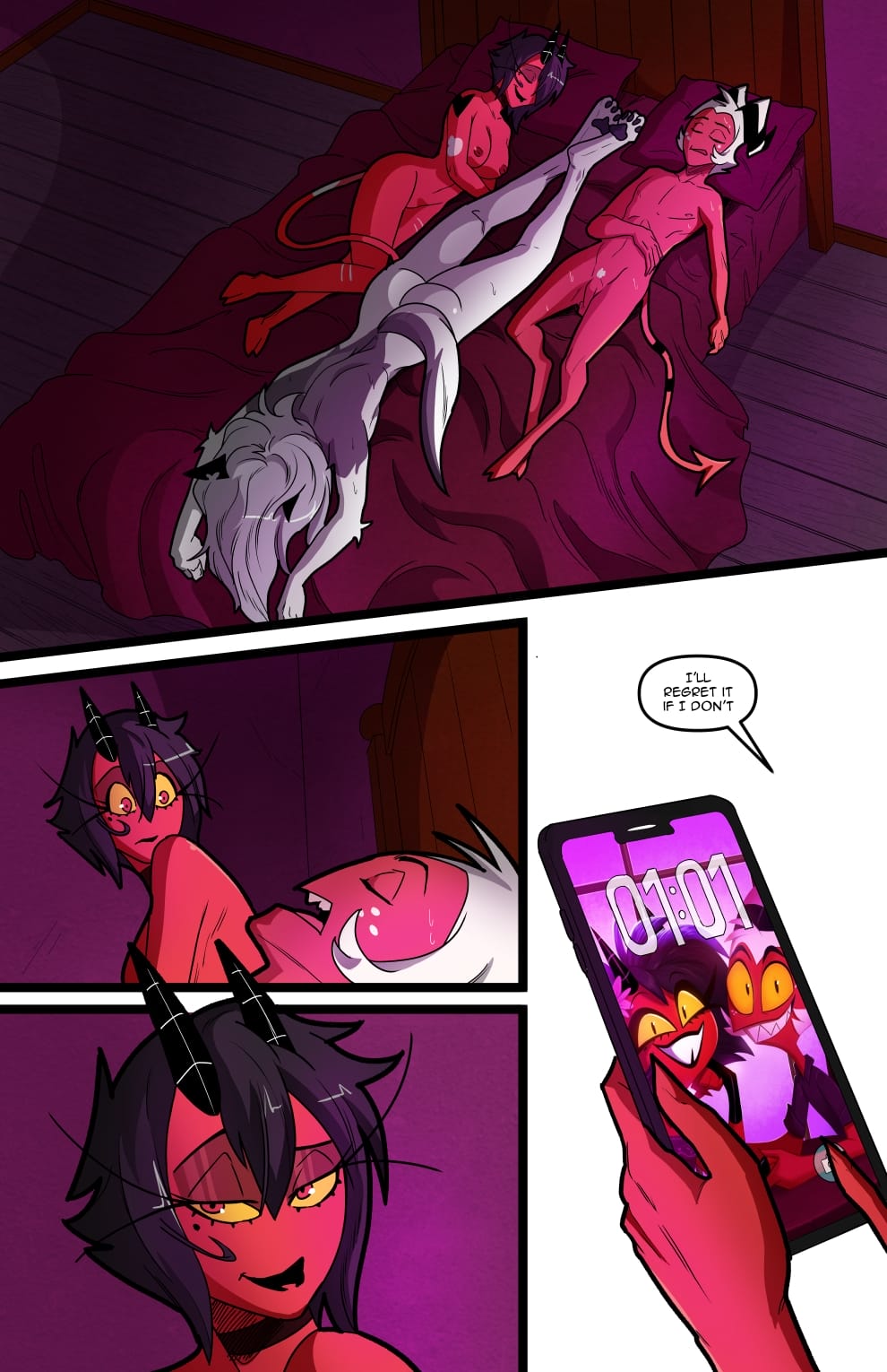Helluva Trio (Helluva Boss) [Swain Art] Chapter 1 - Page 101