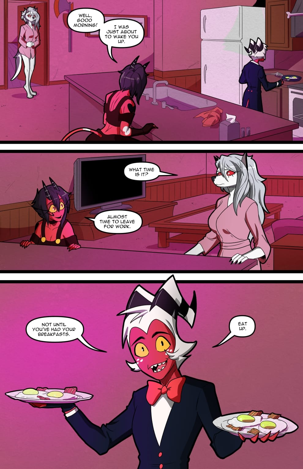 Helluva Trio (Helluva Boss) [Swain Art] Chapter 1 - Page 104