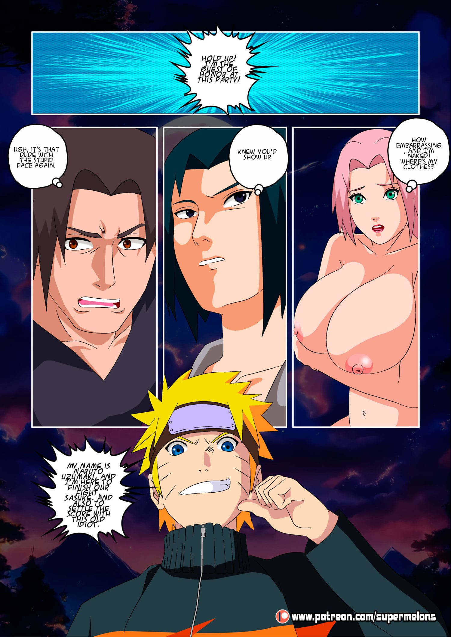 The Red Comet (Naruto) [Super Melons] Chapter 1 - Page 18