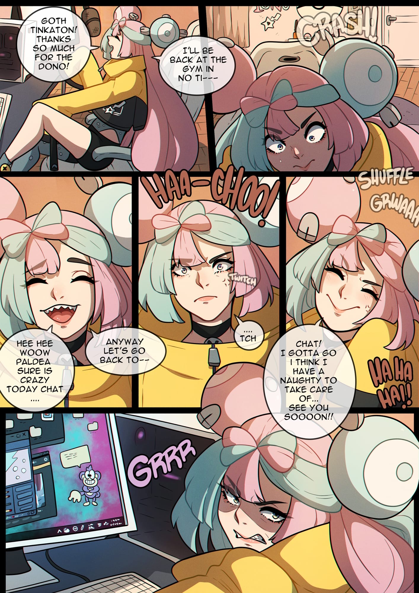 Electric Kisses (Pokemon) [Kinkymation] Chapter 1 - Page 3