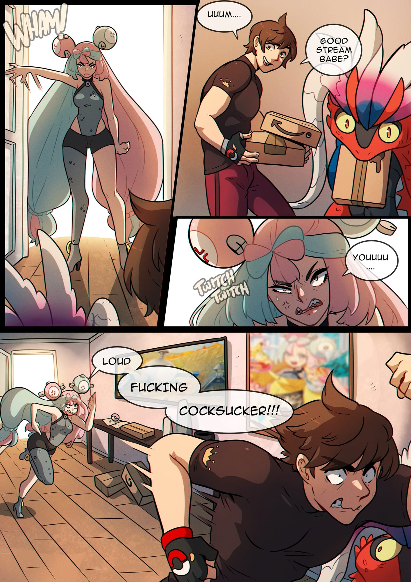 Electric Kisses (Pokemon) [Kinkymation] Chapter 1 - Page 4