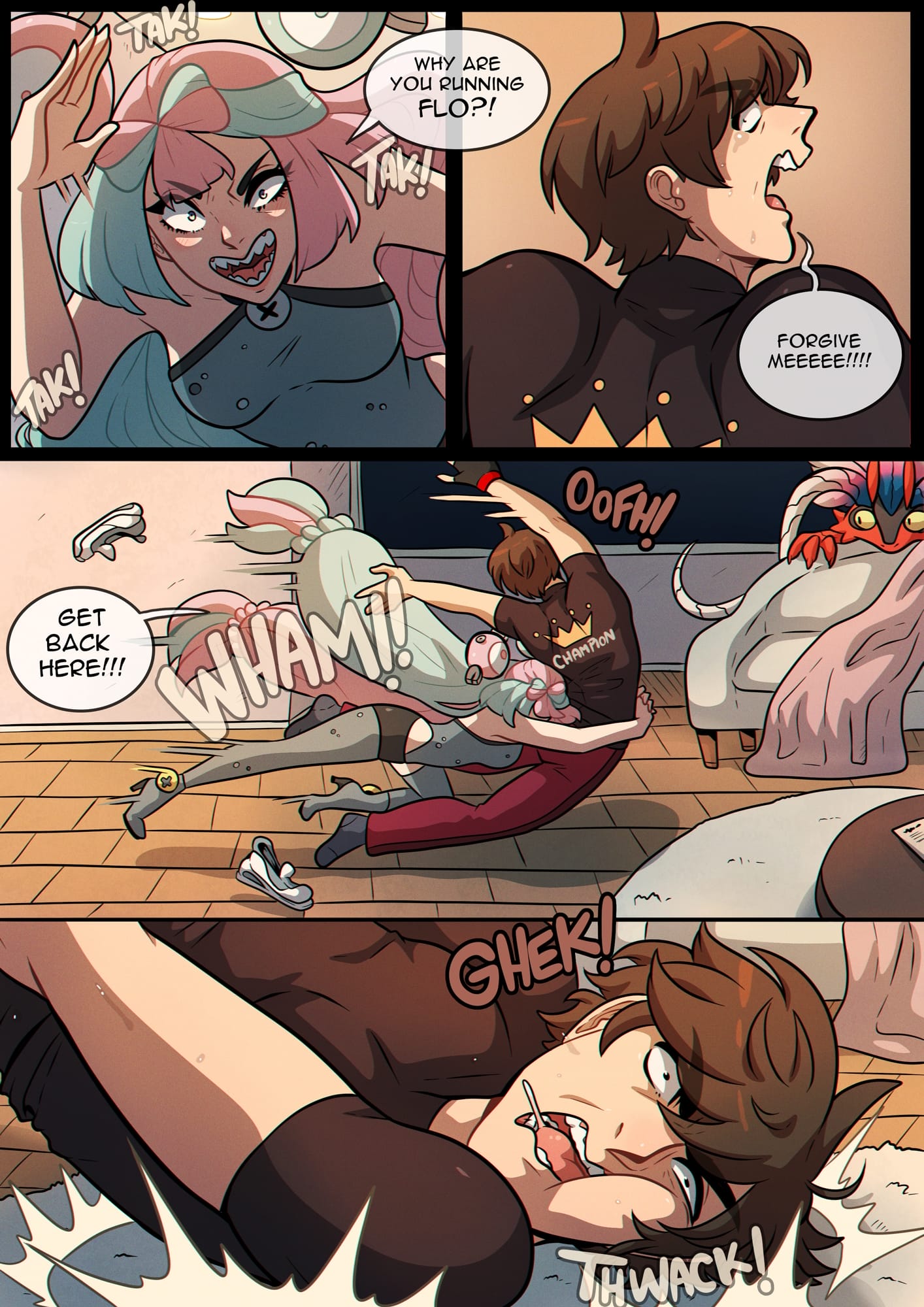 Electric Kisses (Pokemon) [Kinkymation] Chapter 1 - Page 5