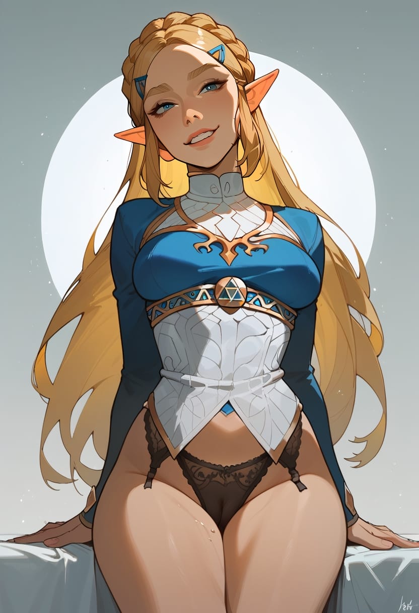 Artwork Ai Gen Sets [Scarlet Meow] Princess Zelda (Legend Of Zelda) - Page 9