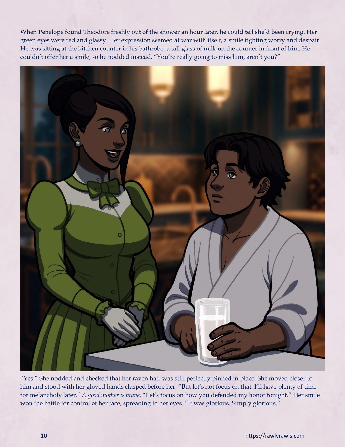 A Mother Returned [Eronautics, RawlyRawls] Chapter 3 - Part 2 - Page 10