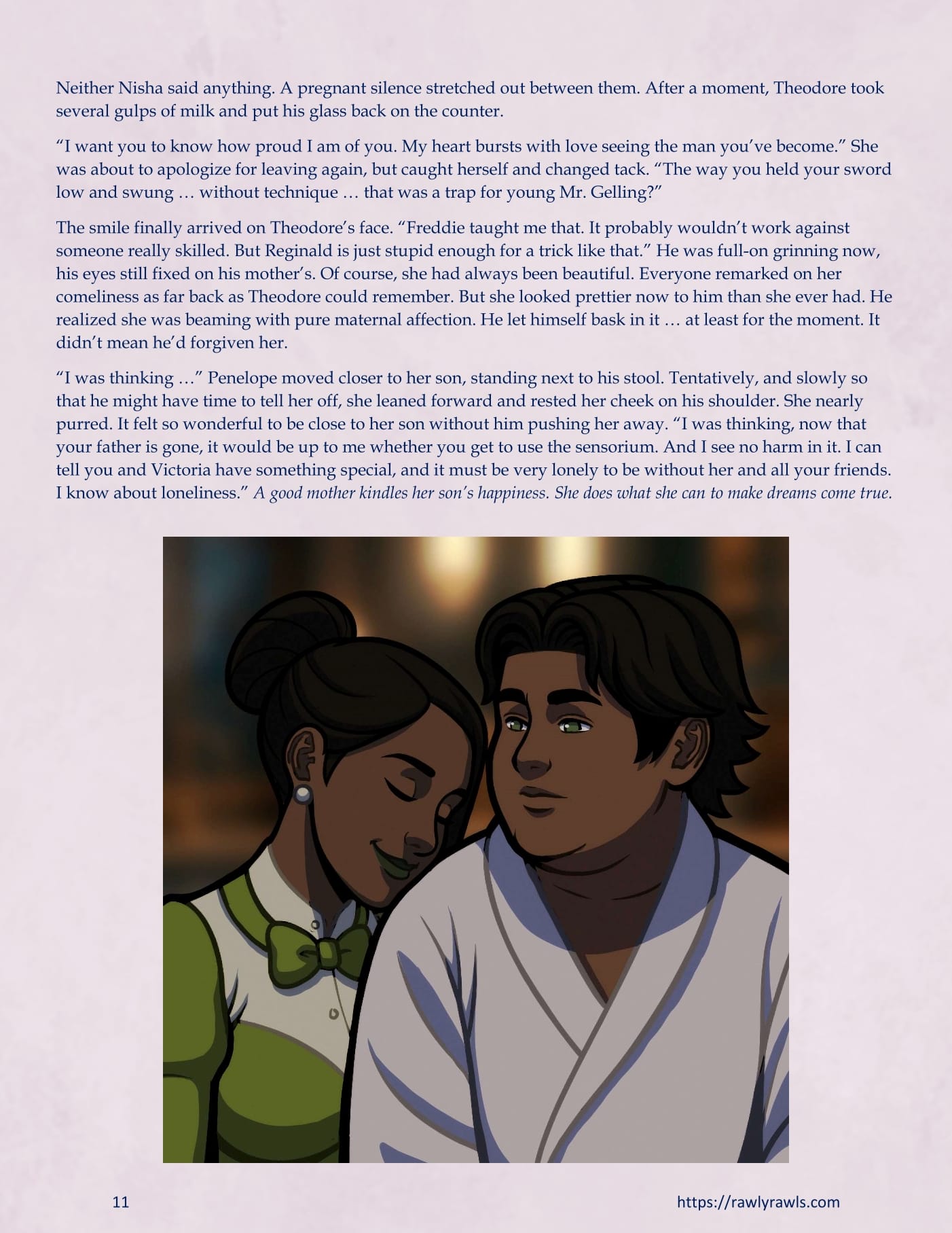 A Mother Returned [Eronautics, RawlyRawls] Chapter 3 - Part 2 - Page 11