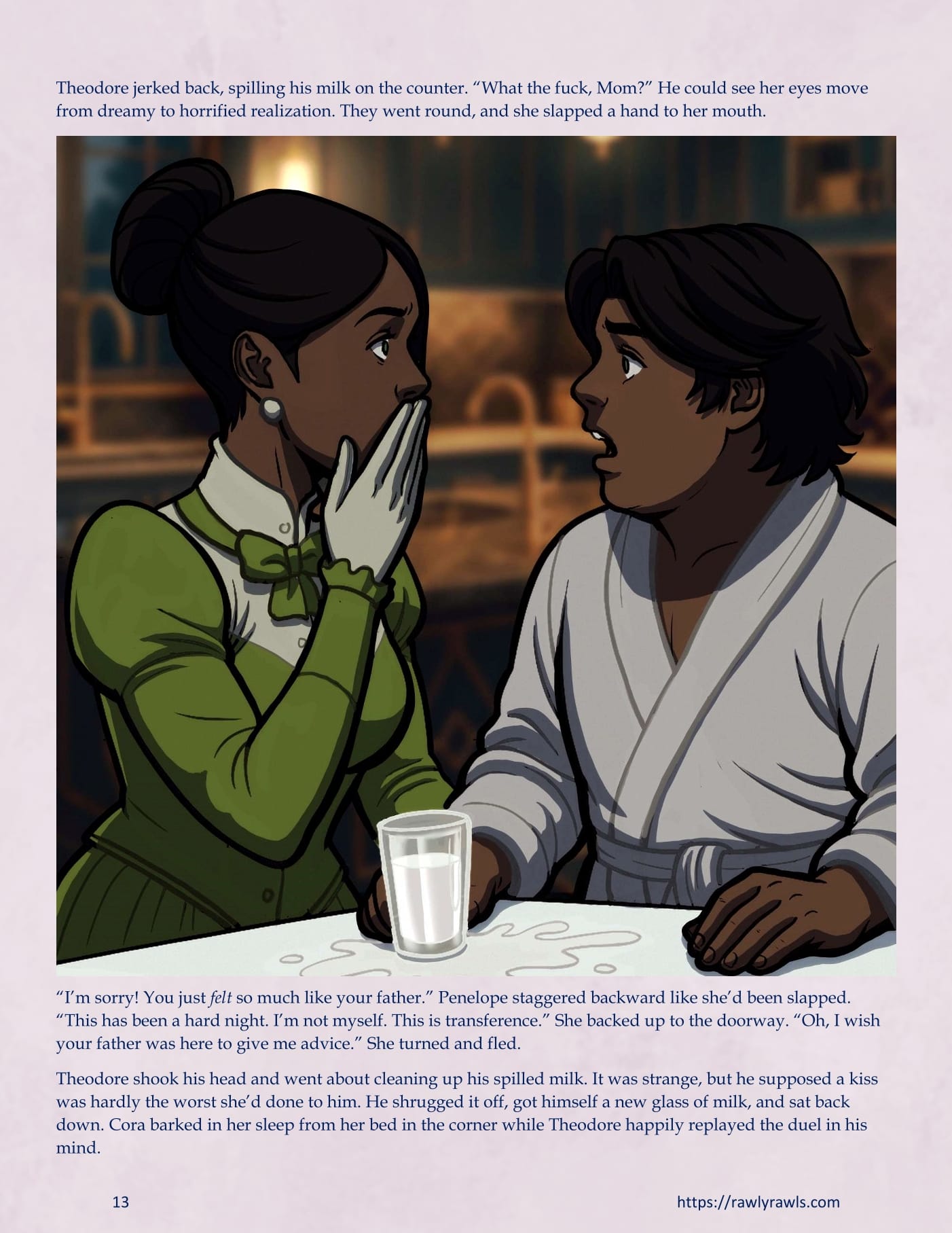 A Mother Returned [Eronautics, RawlyRawls] Chapter 3 - Part 2 - Page 13