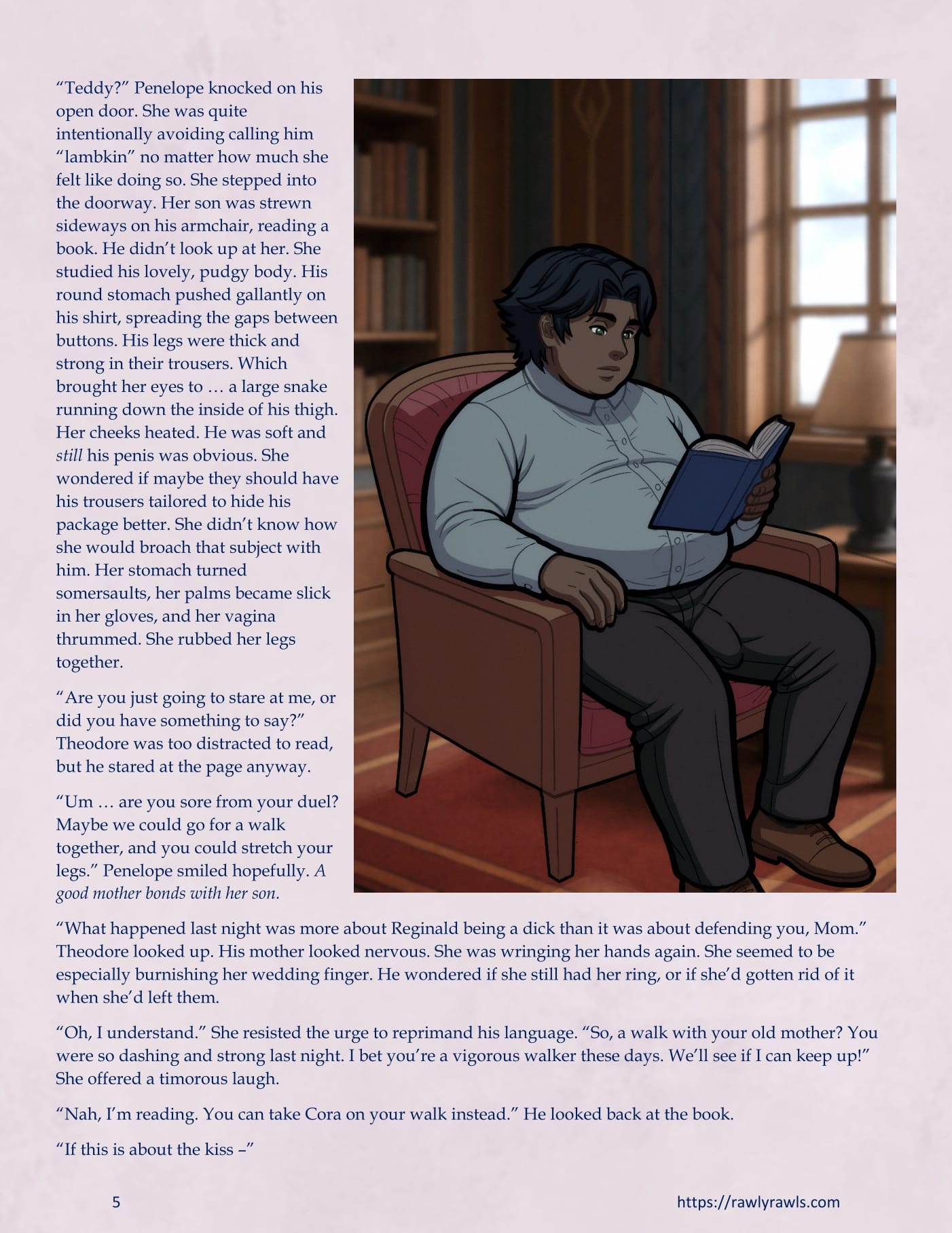 A Mother Returned [Eronautics, RawlyRawls] Chapter 4 - Part 1 - Page 5