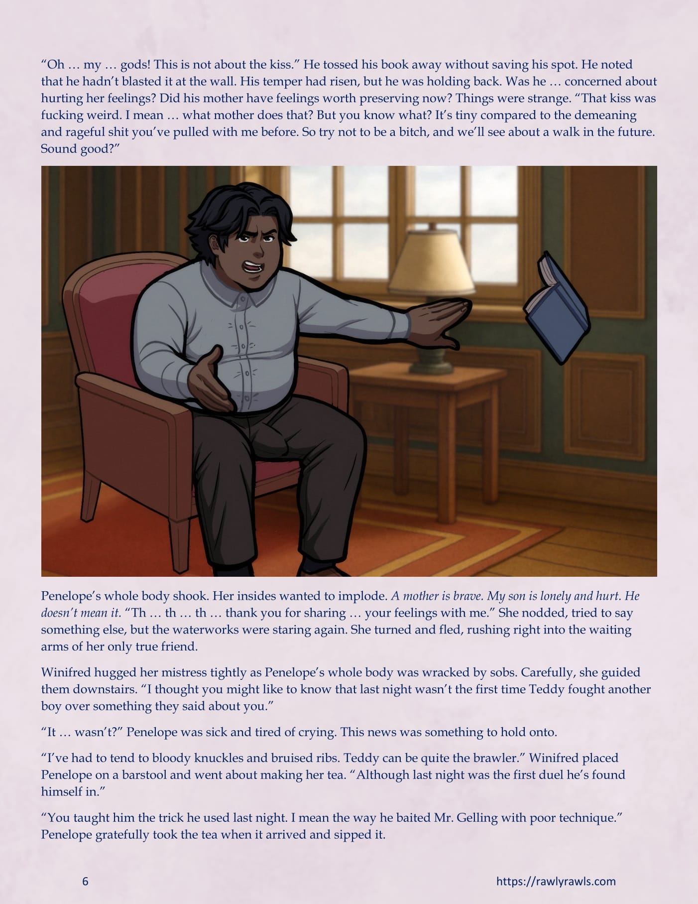 A Mother Returned [Eronautics, RawlyRawls] Chapter 4 - Part 1 - Page 6