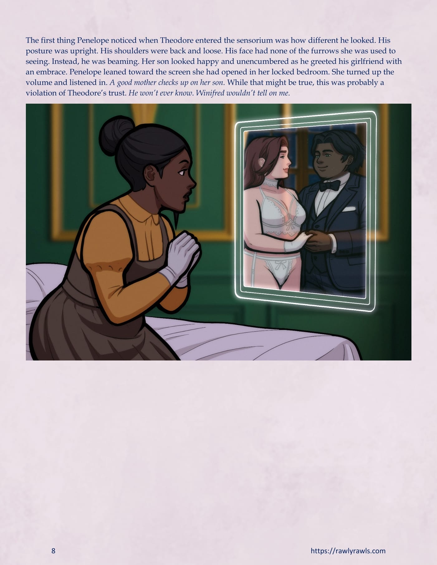 A Mother Returned [Eronautics, RawlyRawls] Chapter 4 - Part 1 - Page 8