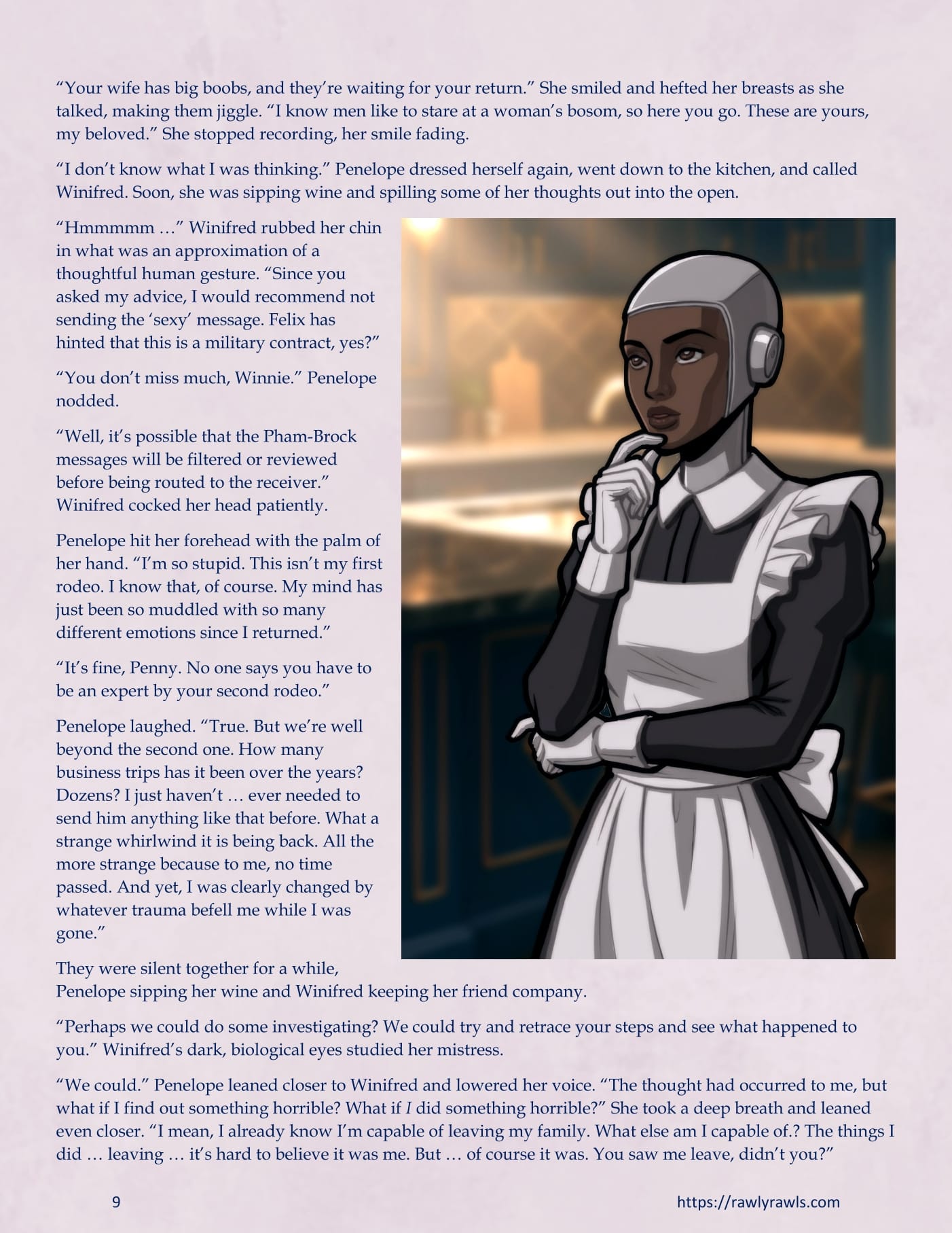 A Mother Returned [Eronautics, RawlyRawls] Chapter 4 - Part 2 - Page 9