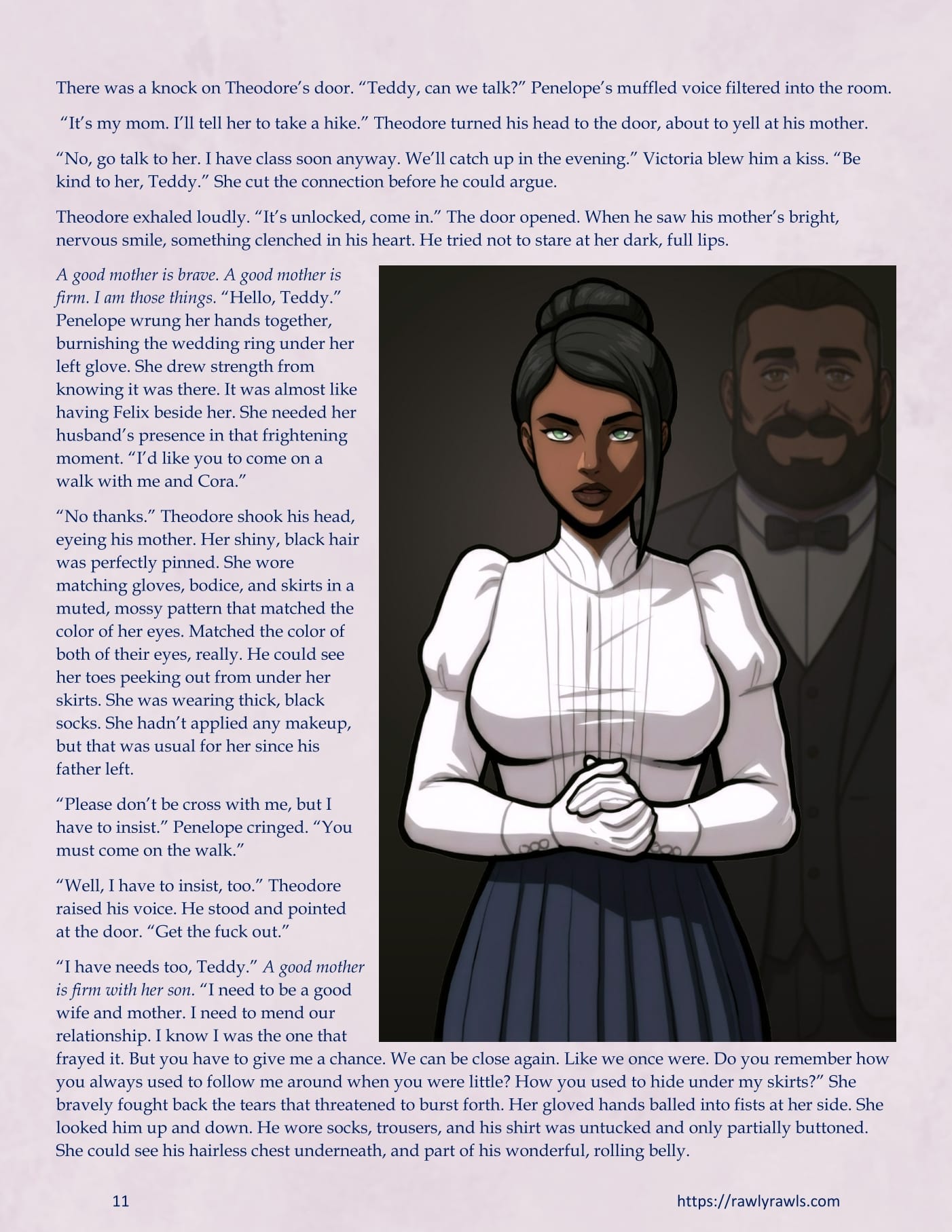 A Mother Returned [Eronautics, RawlyRawls] Chapter 5 - Part 1 - Page 11