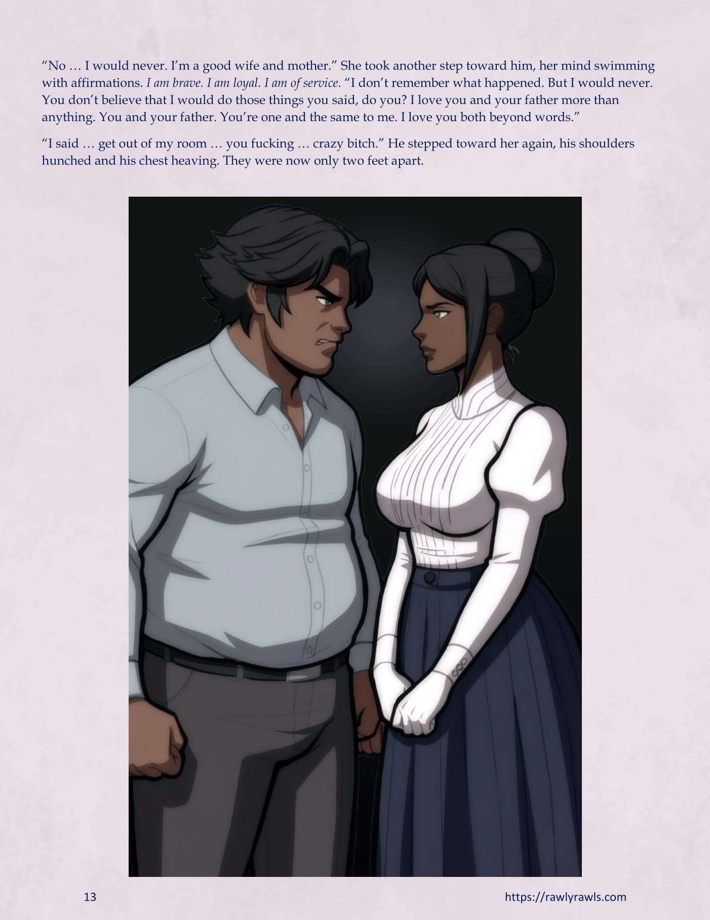 A Mother Returned [Eronautics, RawlyRawls] Chapter 5 - Part 1 - Page 13