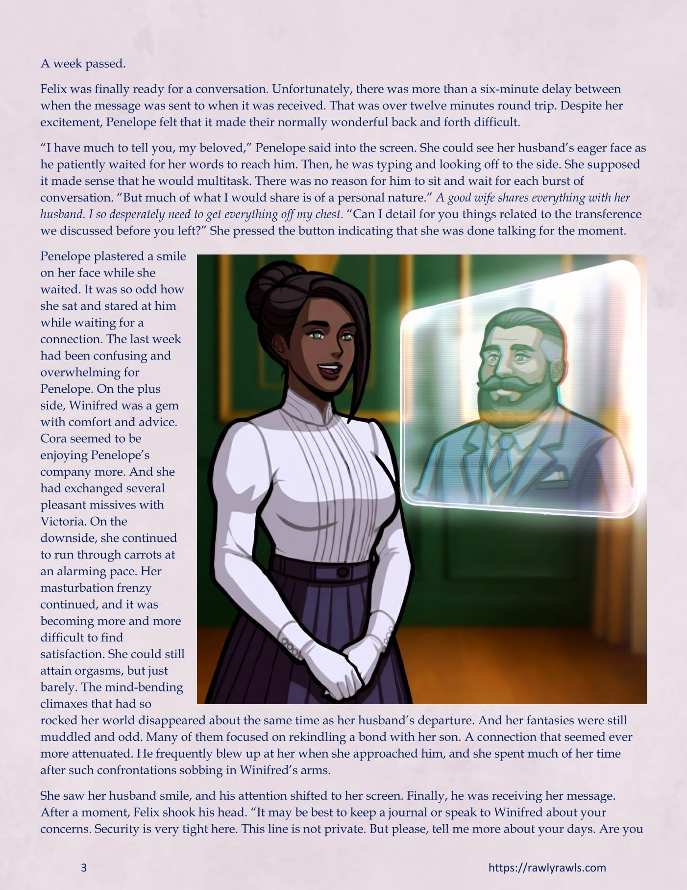 A Mother Returned [Eronautics, RawlyRawls] Chapter 5 - Part 1 - Page 3