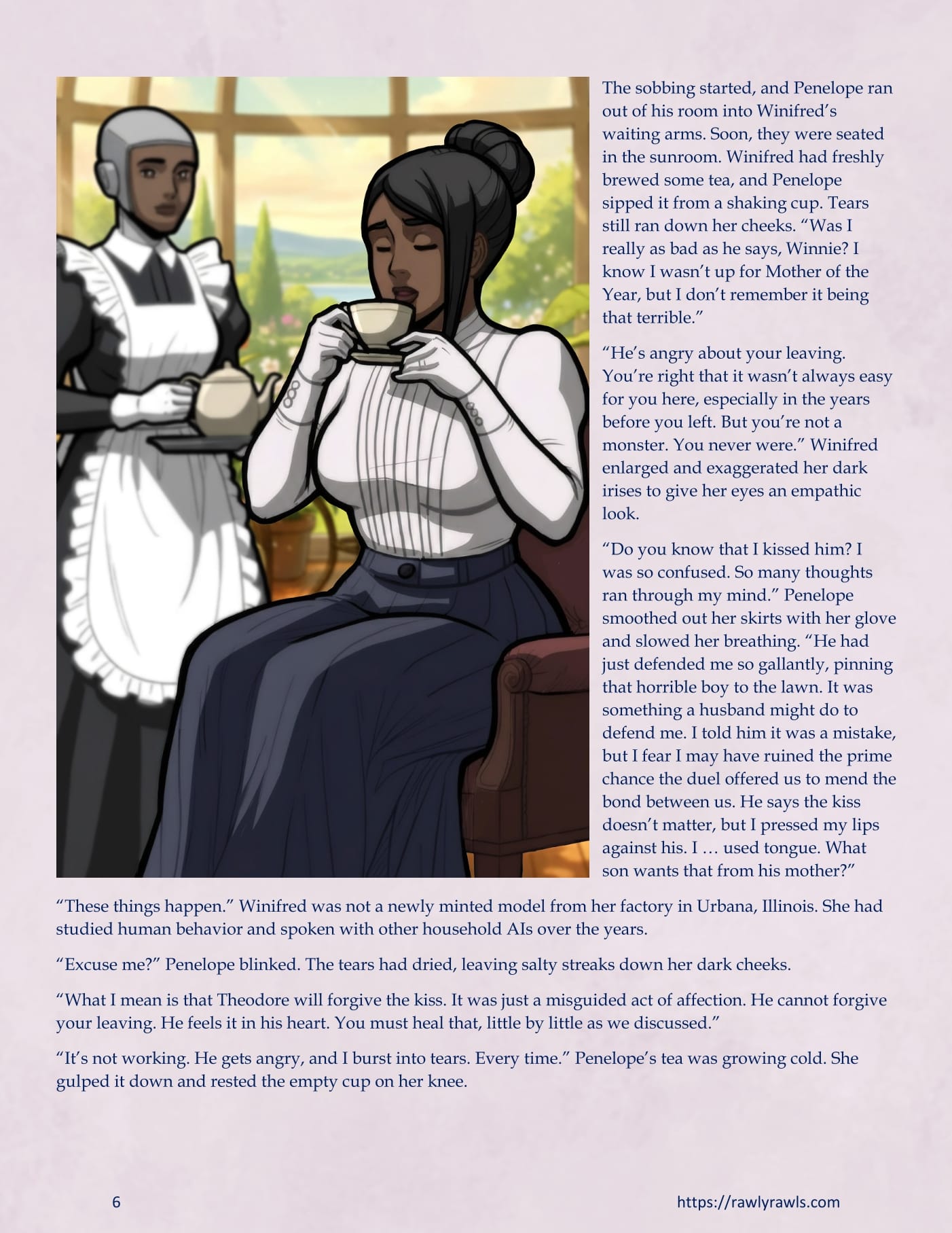 A Mother Returned [Eronautics, RawlyRawls] Chapter 5 - Part 1 - Page 6