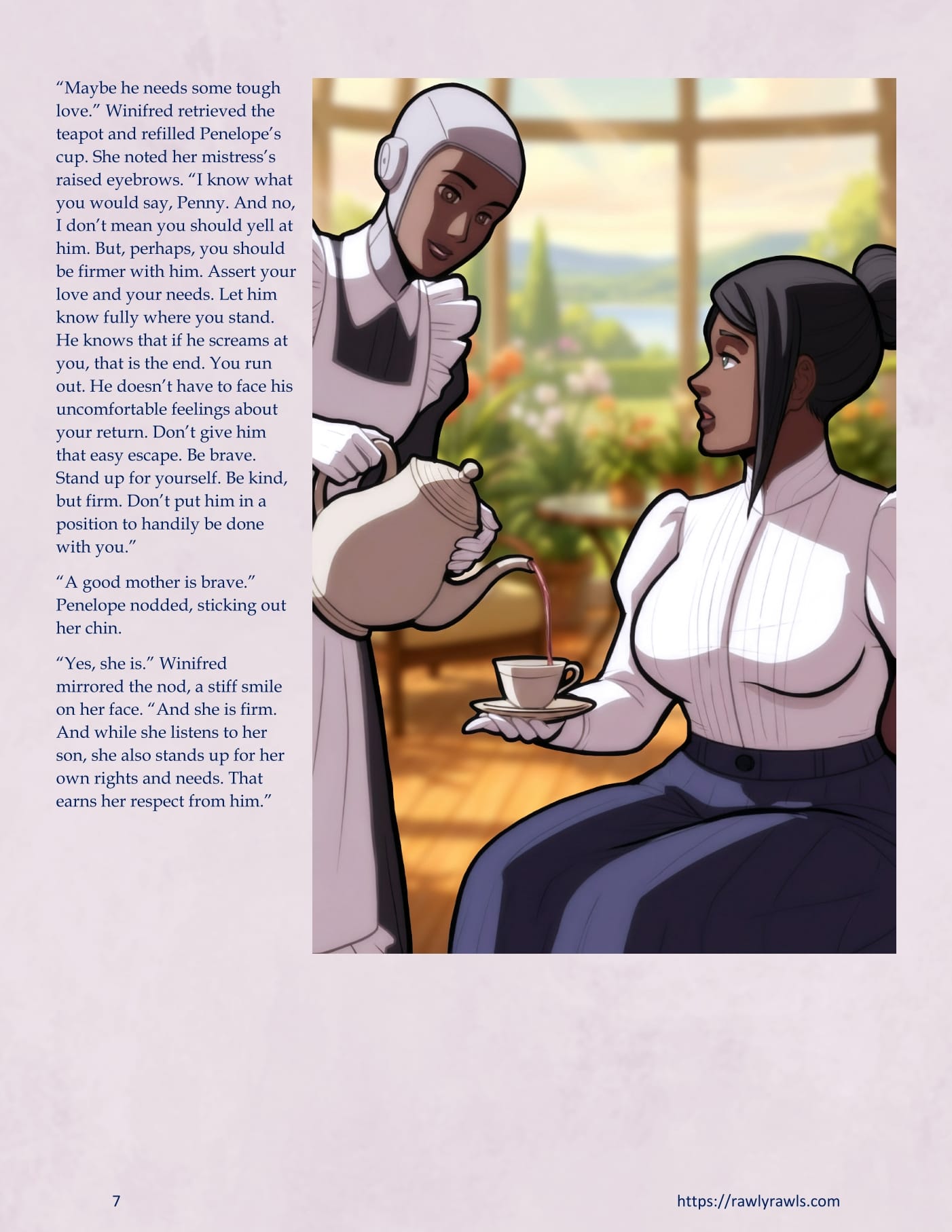 A Mother Returned [Eronautics, RawlyRawls] Chapter 5 - Part 1 - Page 7