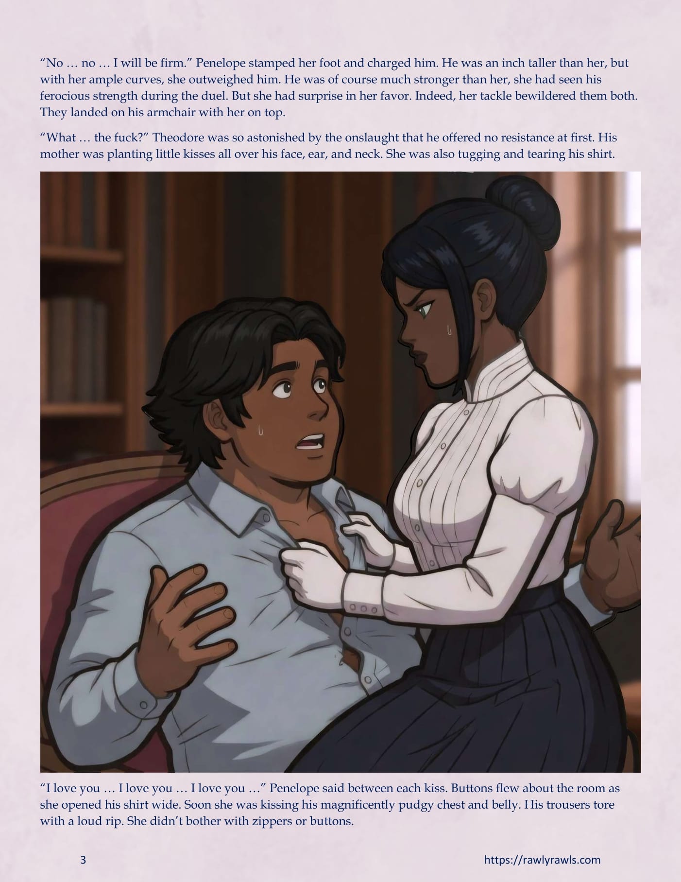 A Mother Returned [Eronautics, RawlyRawls] Chapter 5 - Part 2 - Page 3