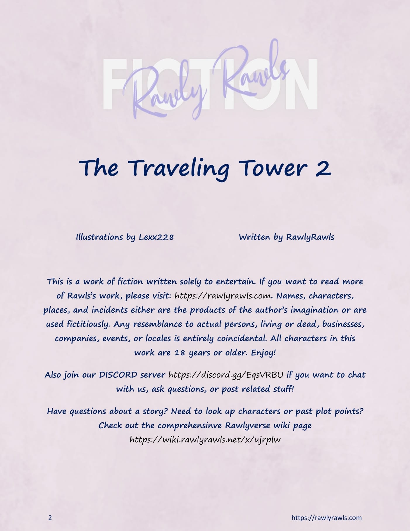 The Traveling Tower [Lexx228 , RawlyRawls] Chapter 2 - Page 2
