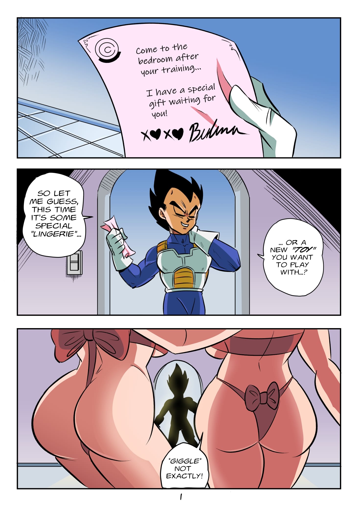 Vegeta’s Gift (Dragon Ball Z) [FunsexyDB] Chapter 1 - Page 3