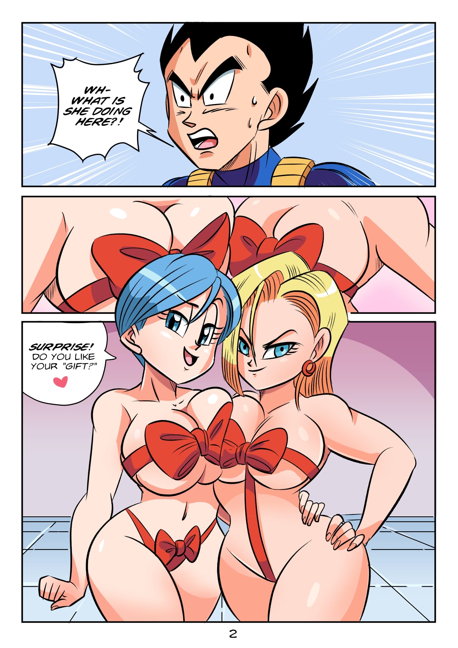 Vegeta’s Gift (Dragon Ball Z) [FunsexyDB] Chapter 1 - Page 4