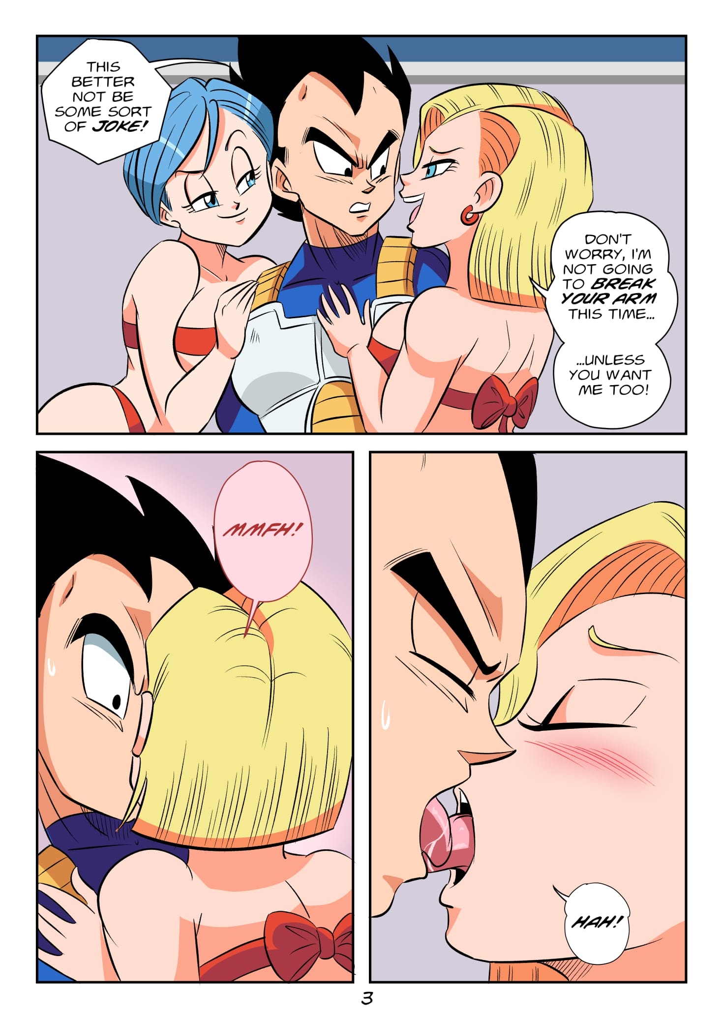 Vegeta’s Gift (Dragon Ball Z) [FunsexyDB] Chapter 1 - Page 5