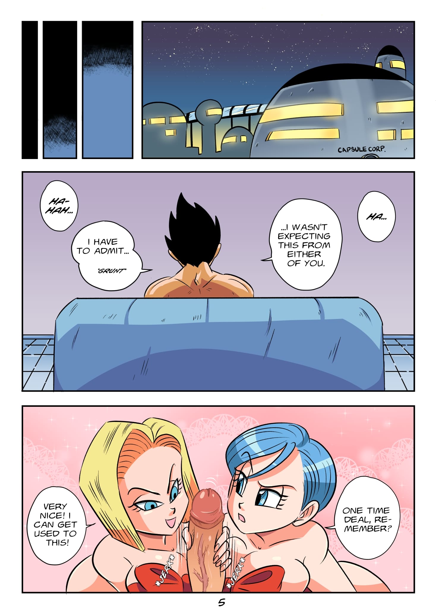 Vegeta’s Gift (Dragon Ball Z) [FunsexyDB] Chapter 1 - Page 7