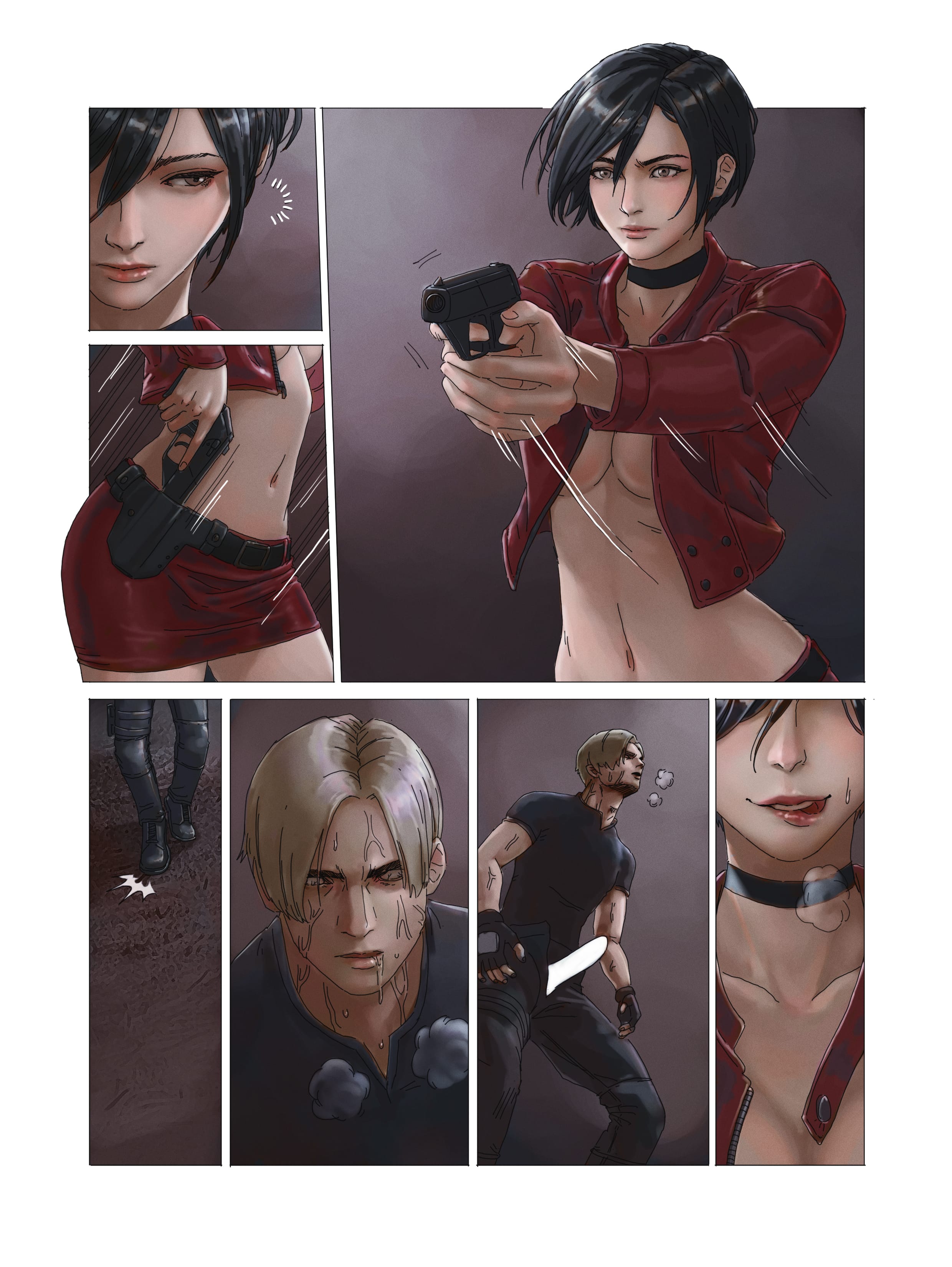 A-da Girl! (Resident Evil) [TSFSingularity , CunCyun] Chapter 1 - Page 12