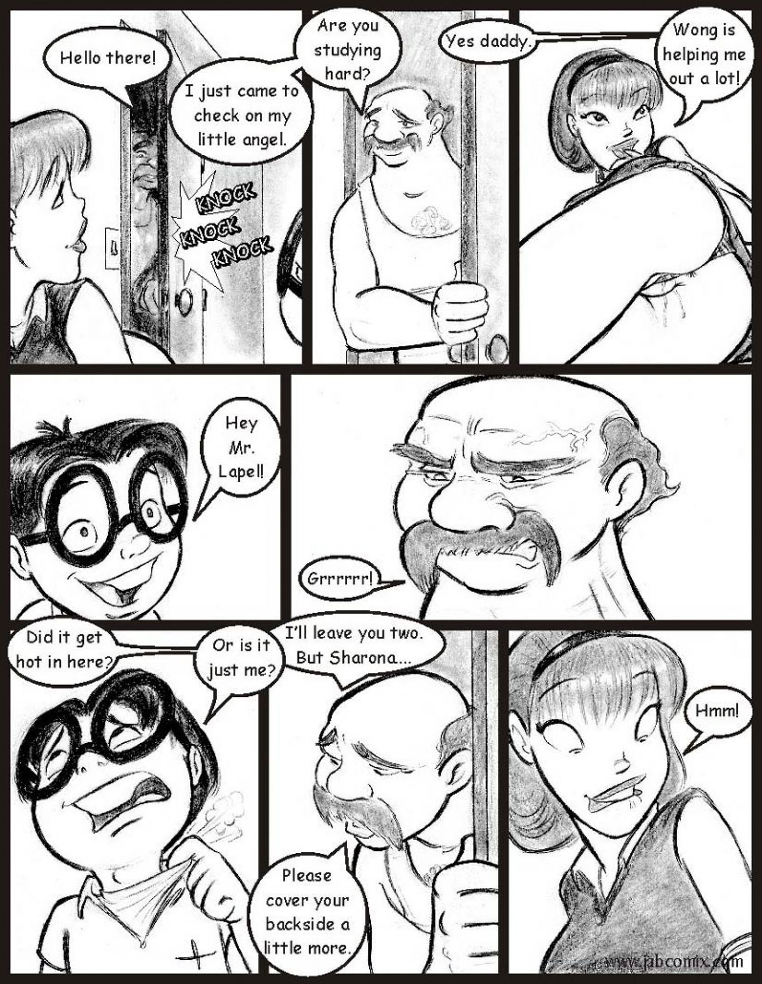 My Hot Ass Neighbor [JABComix] Tutoring - Chapter 2 - Page 8