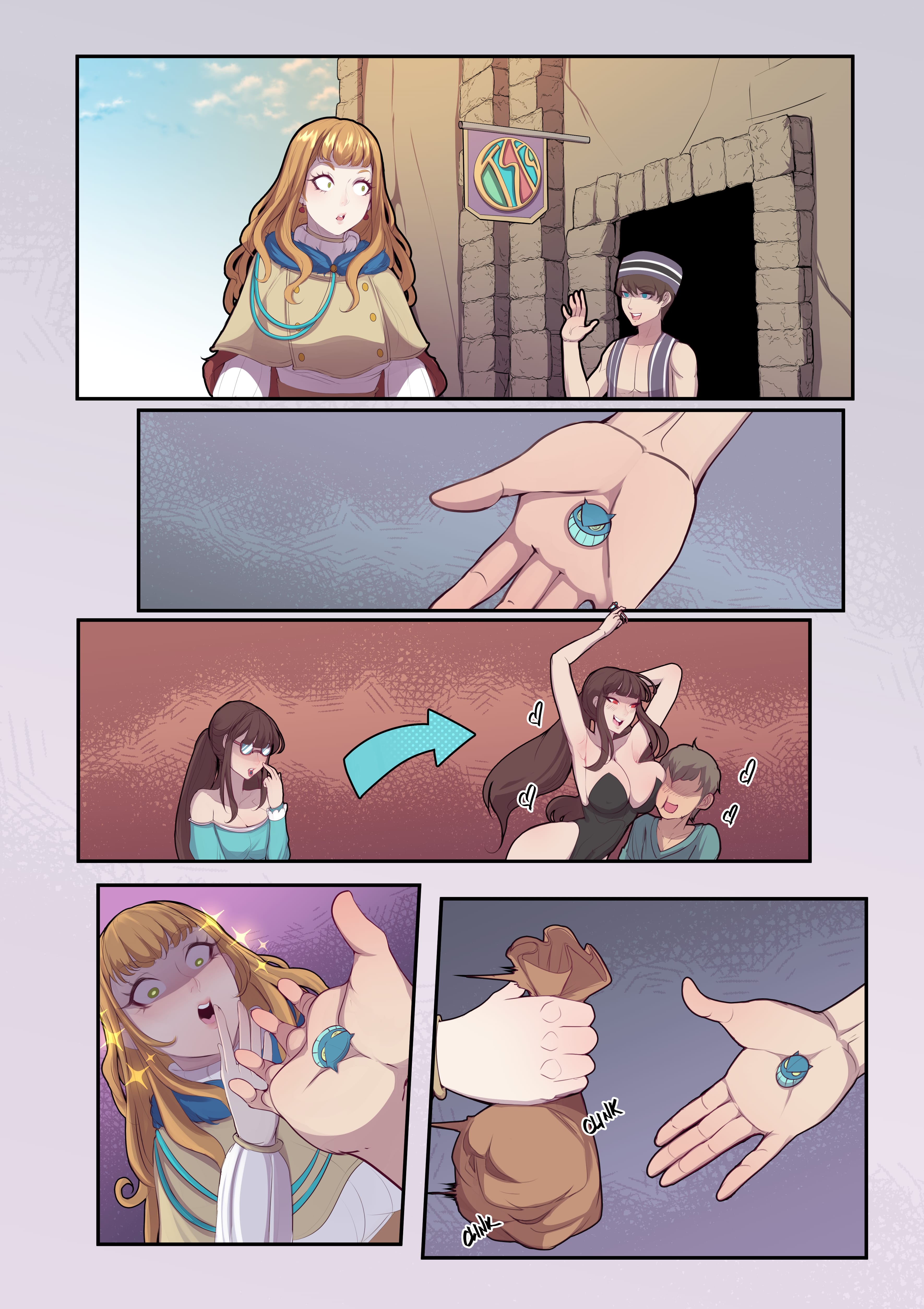 No Brain All Gain (Black Clover) [TSFSingularity , Oznovx] Chapter 1 - Page 11