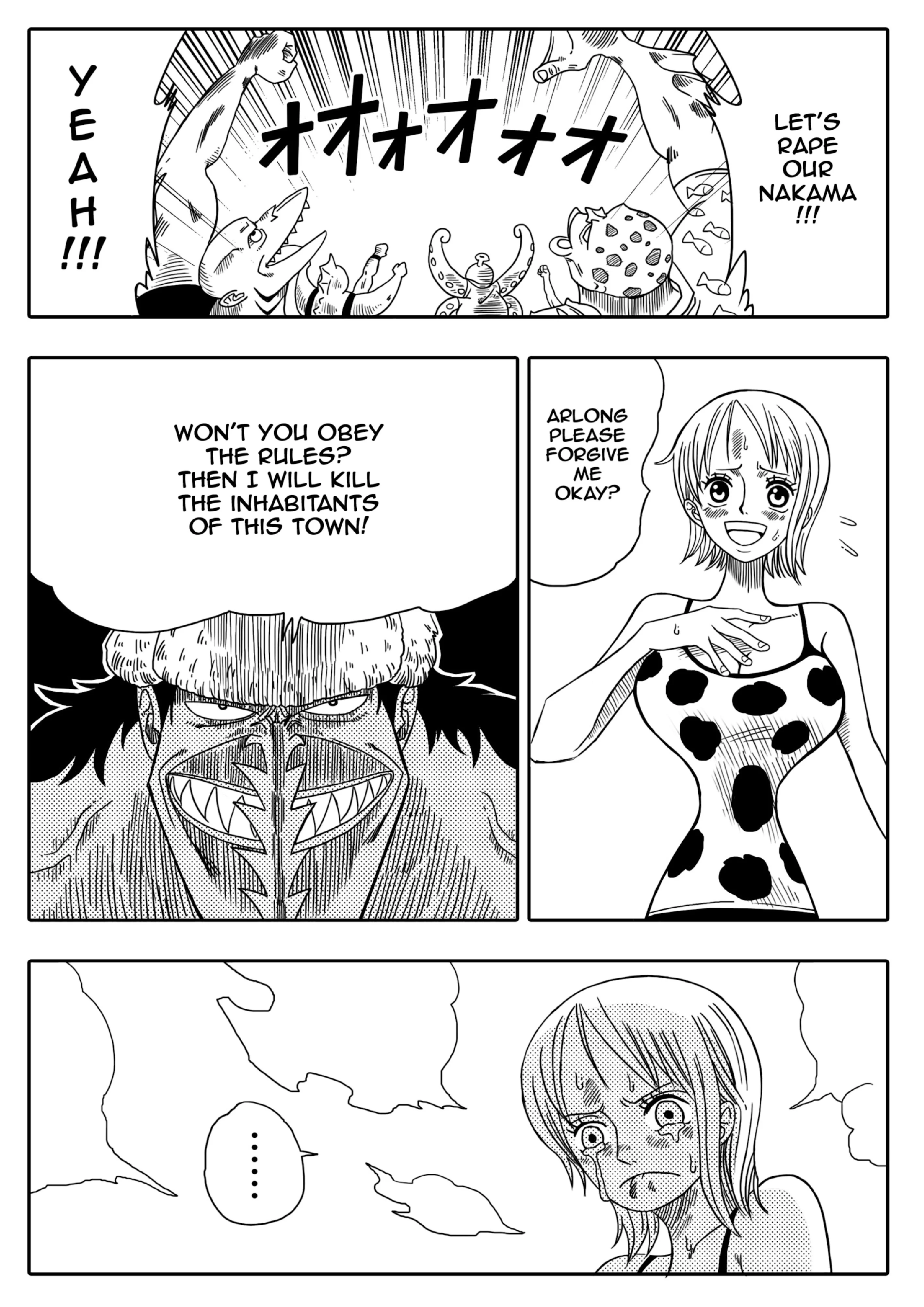 Nami vs Arlong (One Piece) [Yamamoto] Chapter 1 - Page 7