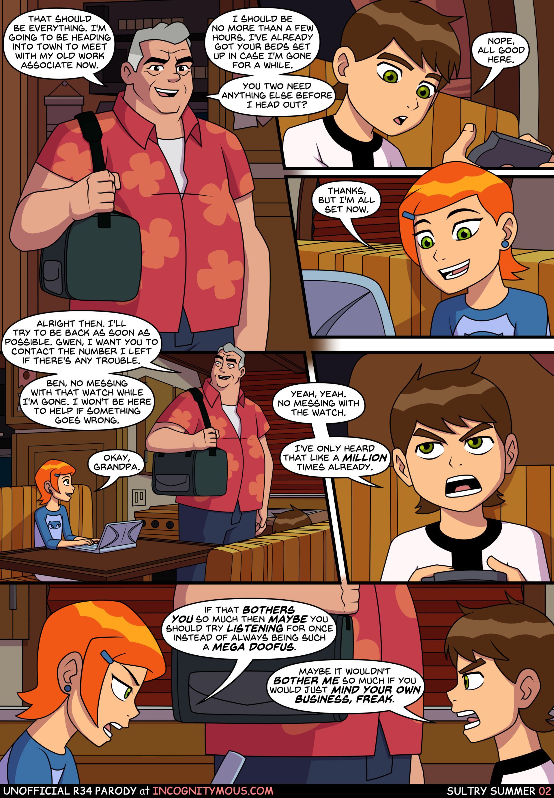 Sultry Summer (Ben 10) [Incognitymous] Chapter 1 - Page 3