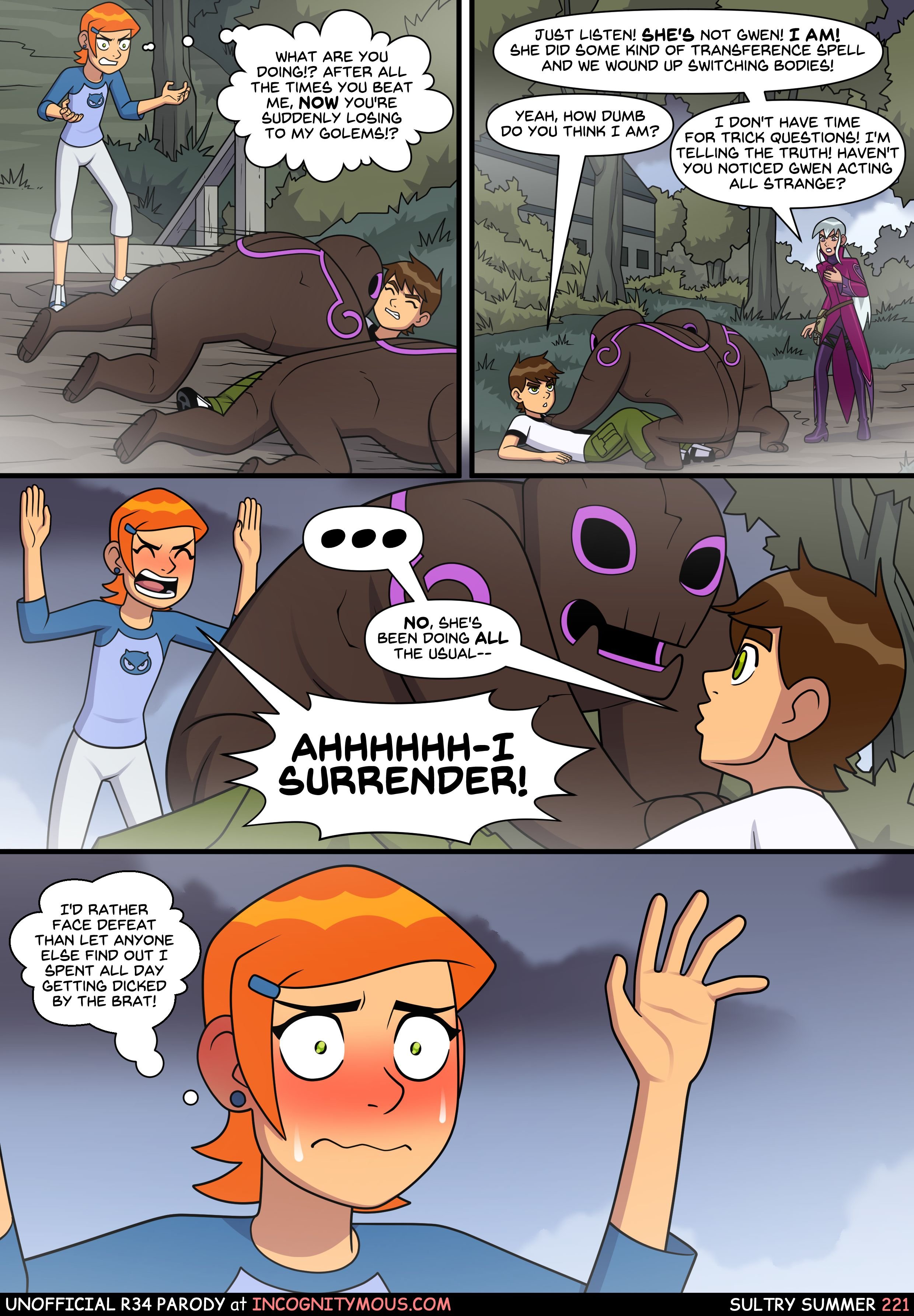Sultry Summer (Ben 10) [Incognitymous] Chapter 4 - Page 19