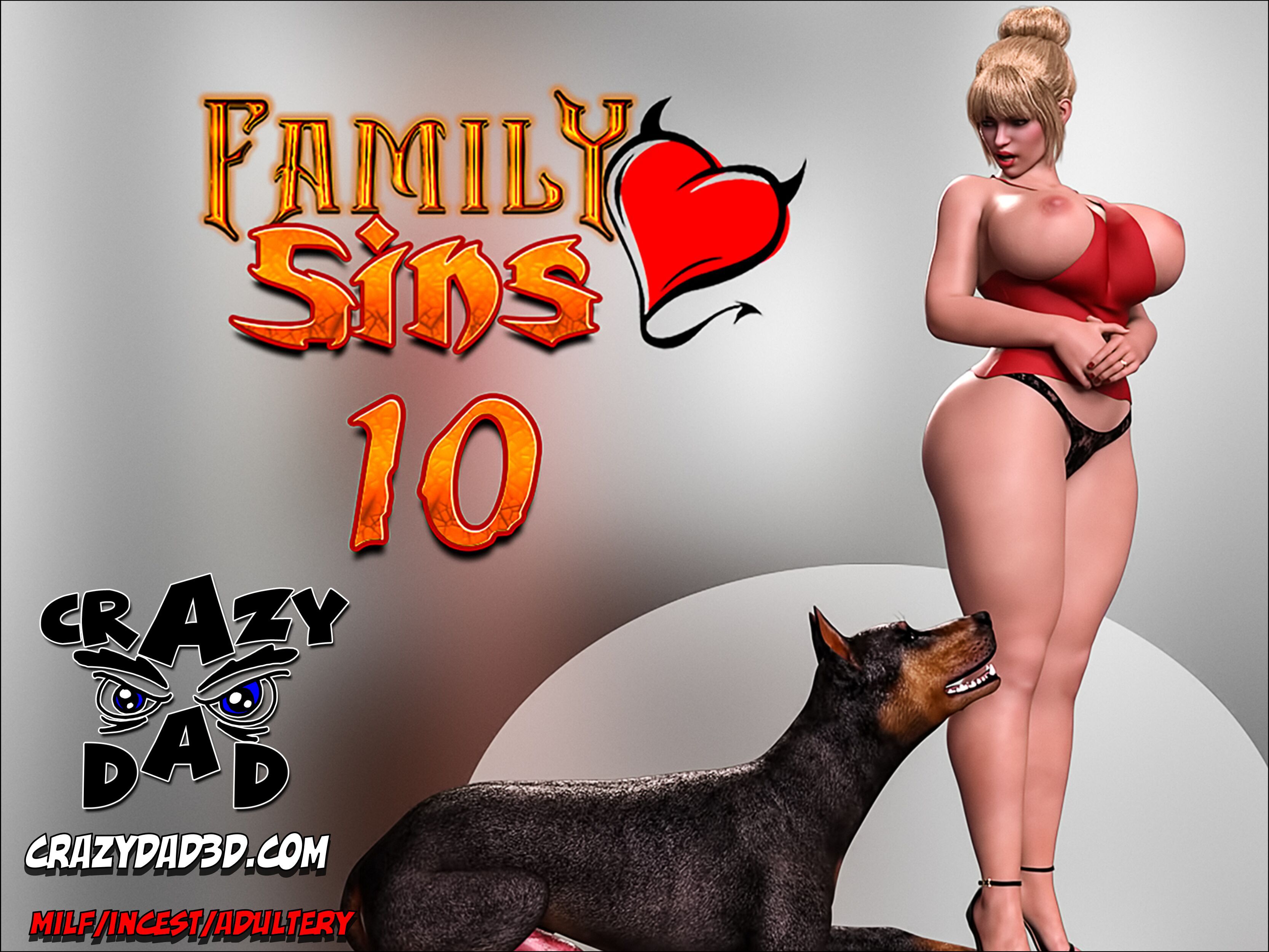 Family Sins [CrazyDad3D] Chapter 10 - Page 1