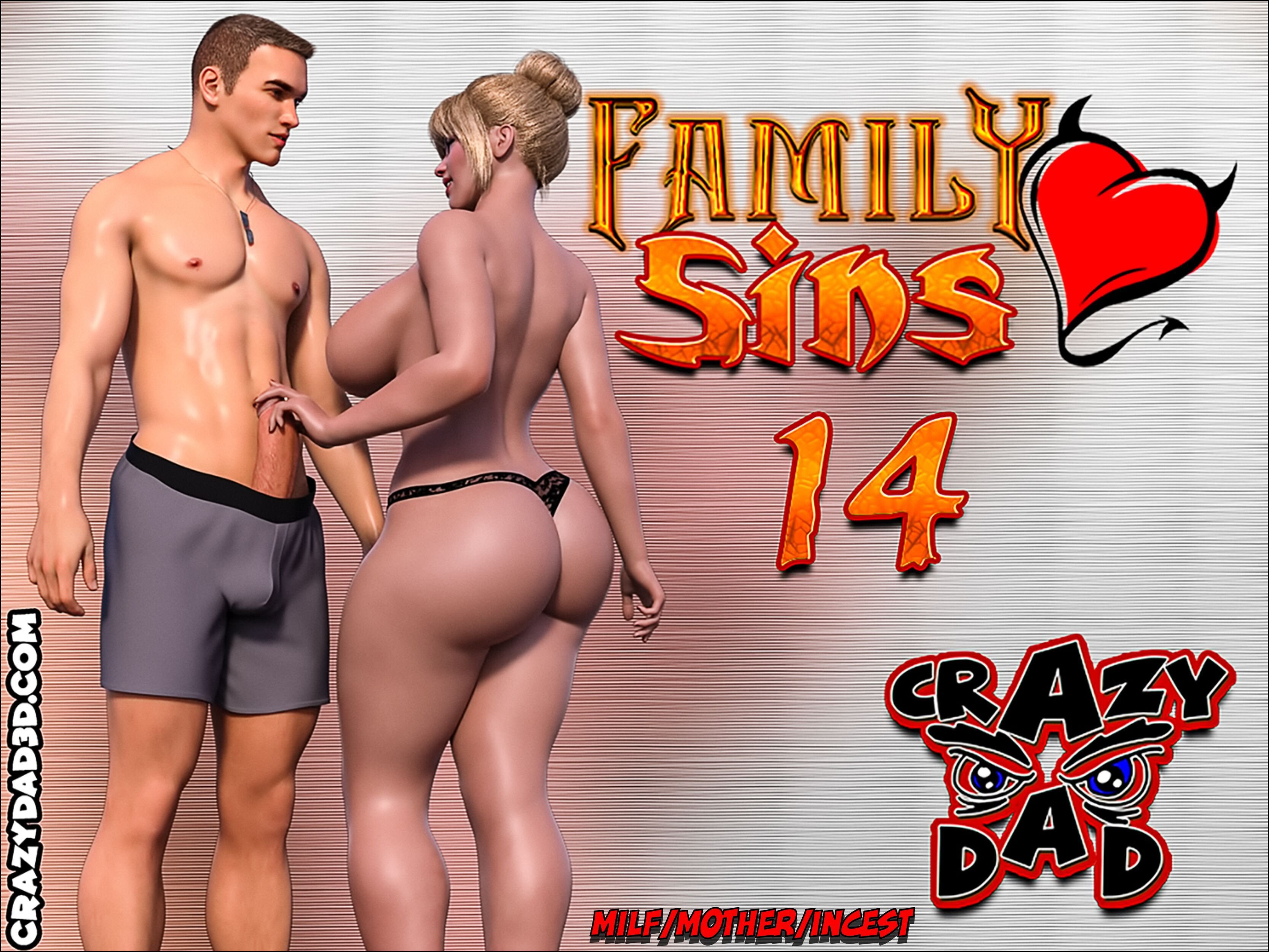 Family Sins [CrazyDad3D] Chapter 14 - Page 1