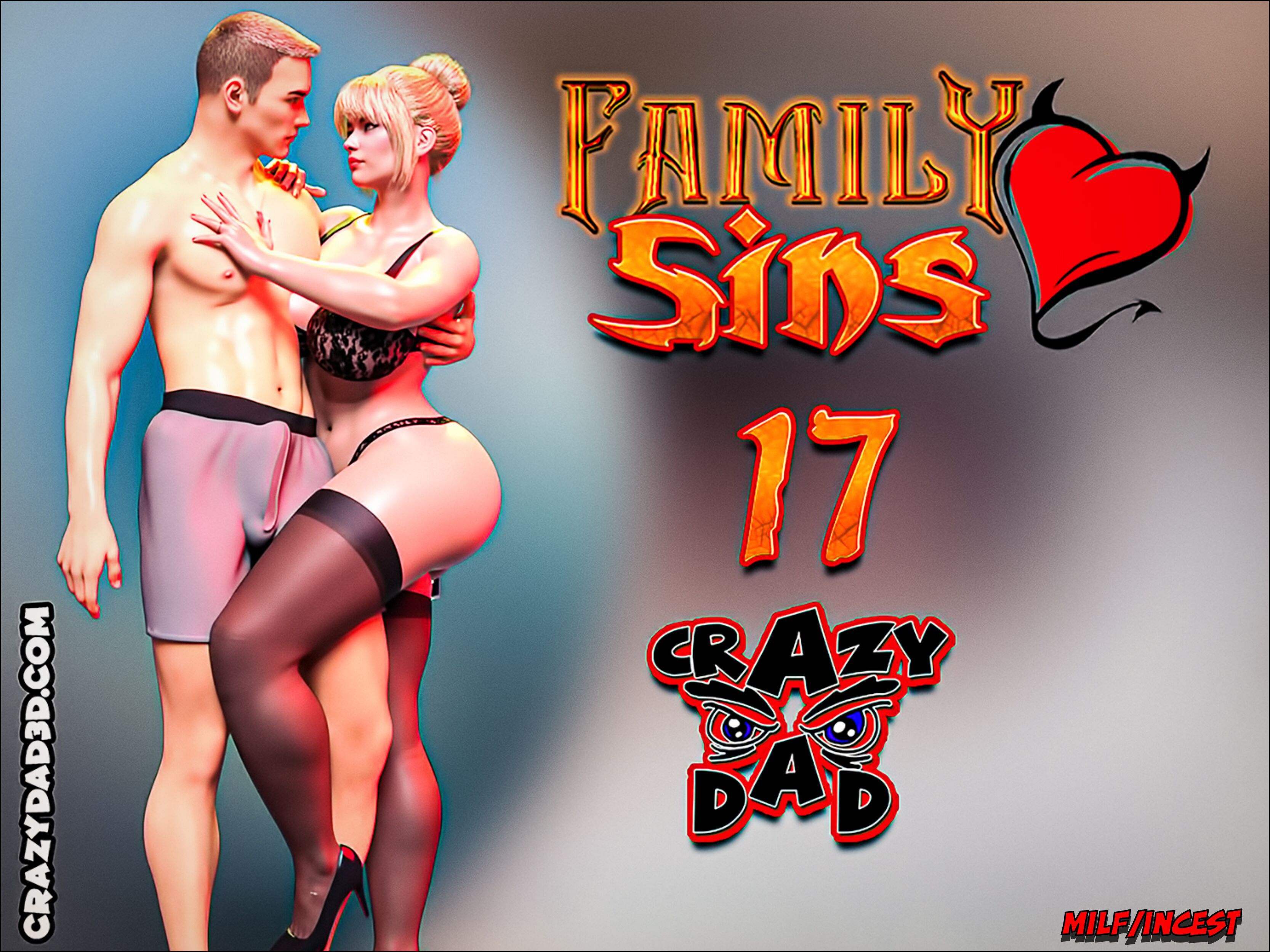 Family Sins [CrazyDad3D] Chapter 17 - Page 1