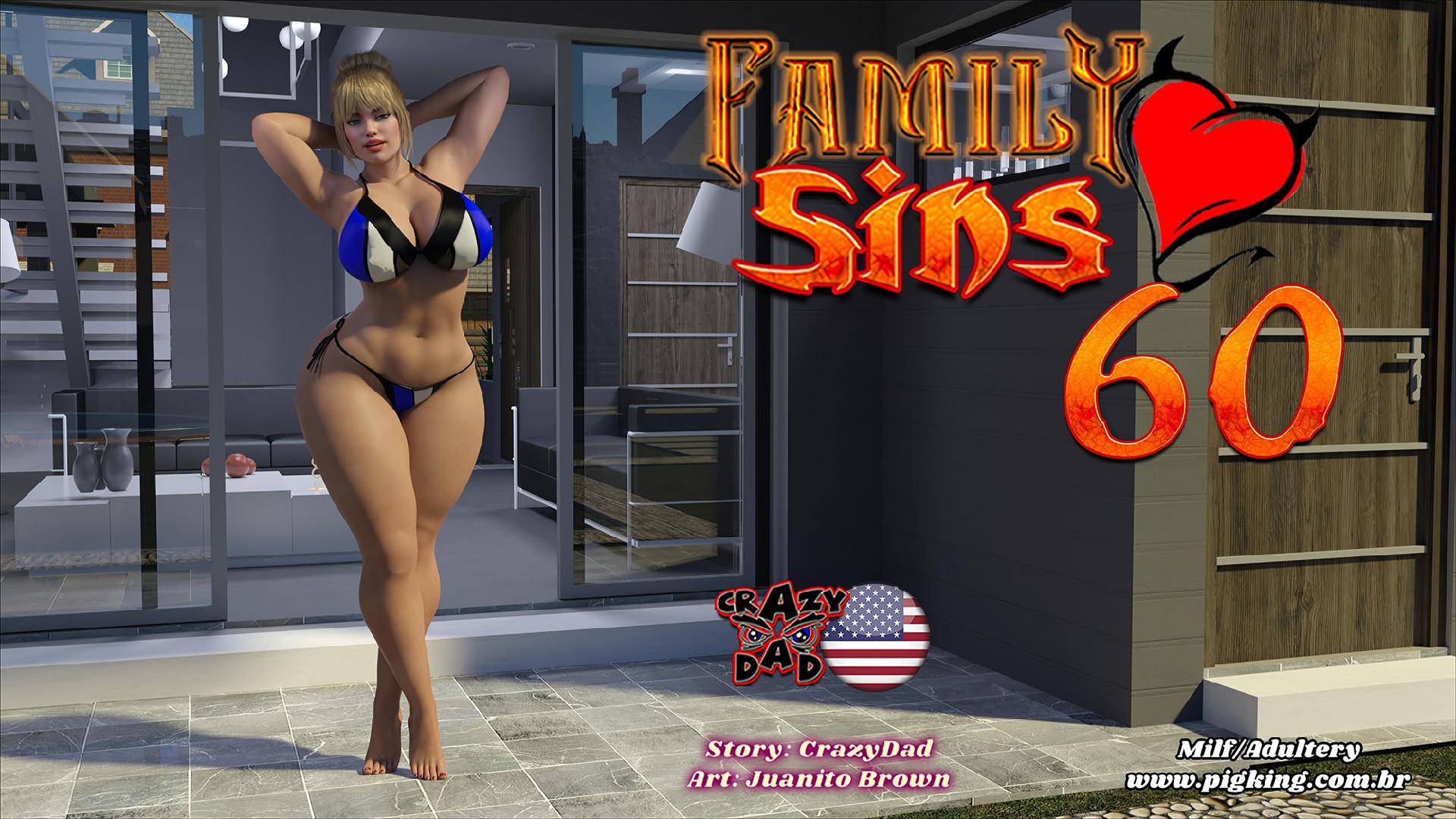 Family Sins [CrazyDad3D] Chapter 60 - Page 2