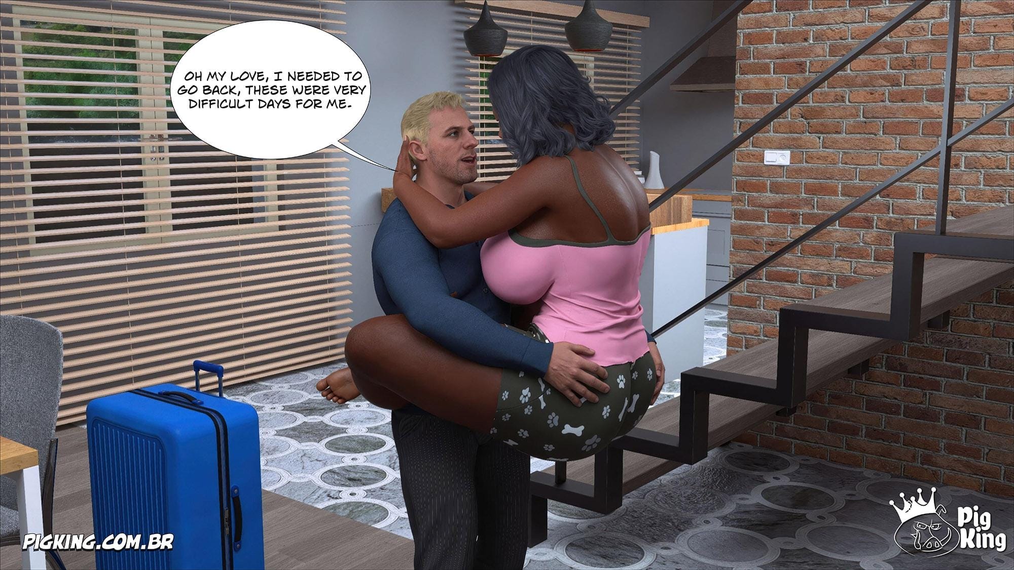 Big Black Cocks [CrazyDad3D] Chapter 28 - Page 19