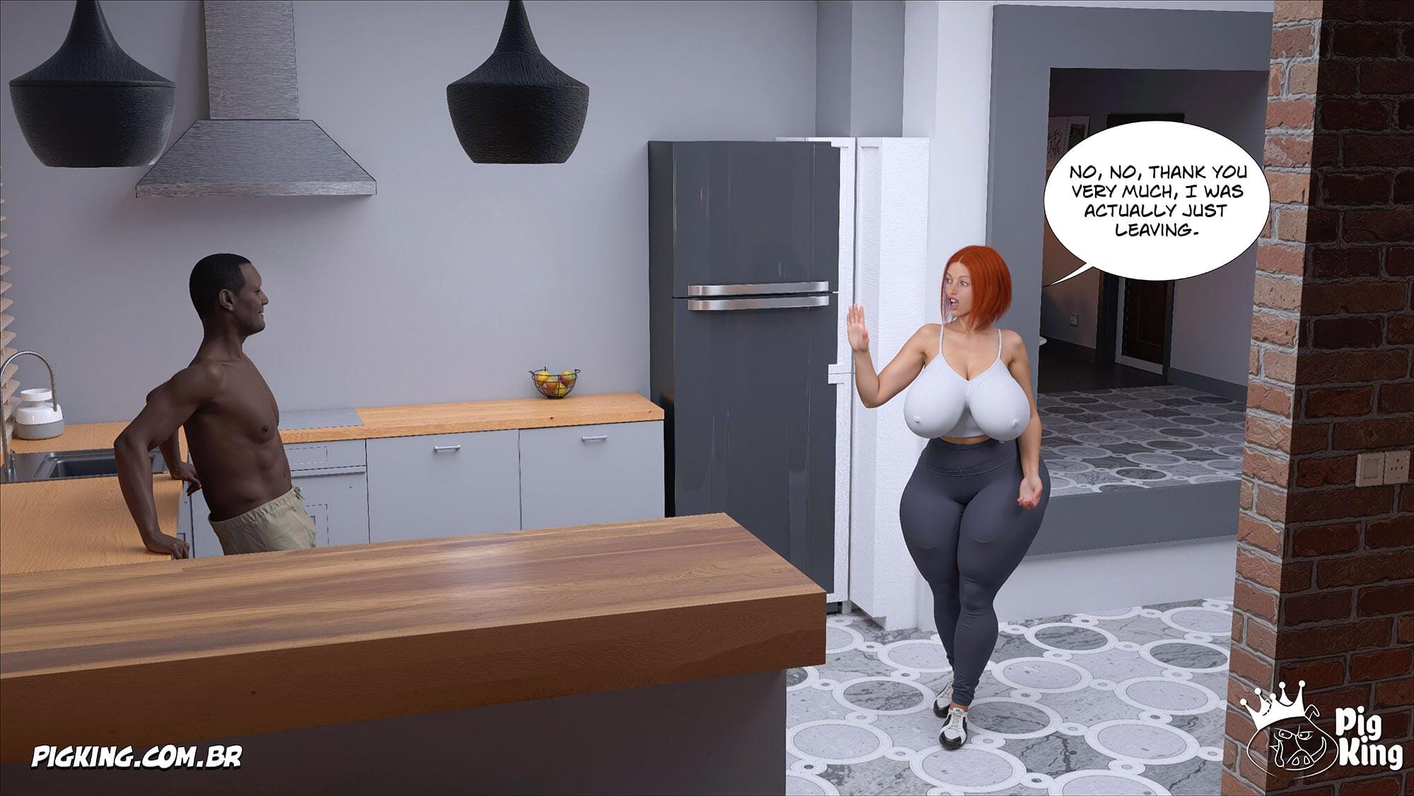 Big Black Cocks [CrazyDad3D] Chapter 31 - Page 6