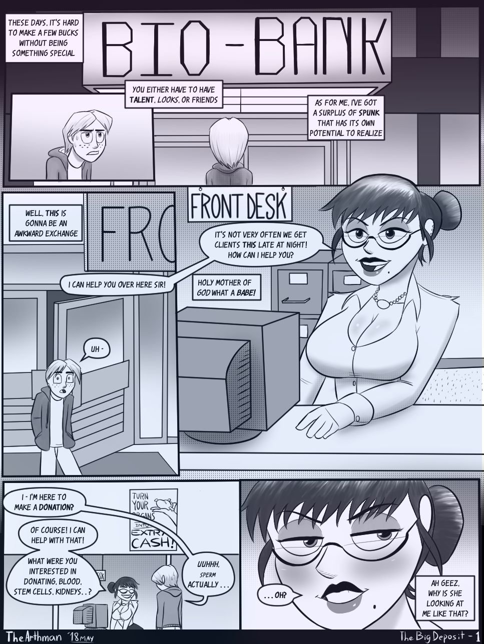The Big Deposit [The Arthman] Chapter 1 - Page 2